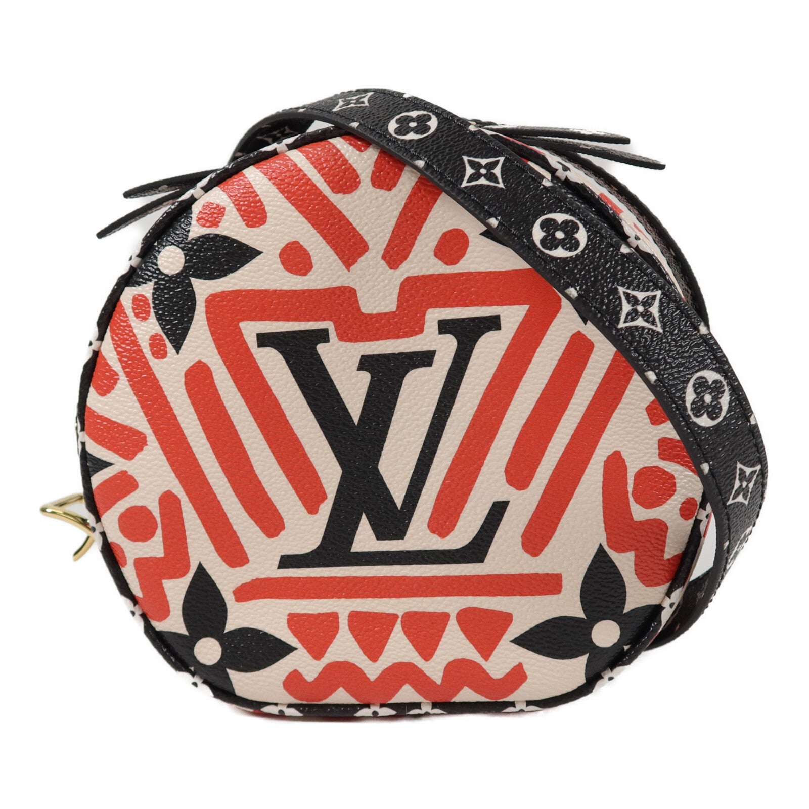 LOUIS VUITTON Monogram Giant Crafty Boite Chapoe Soupe肩背袋