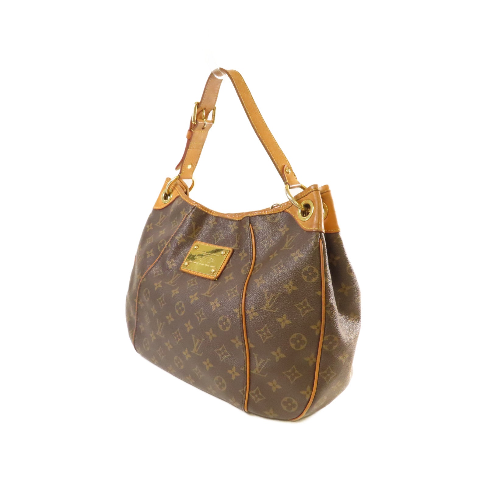 LOUIS VUITTON 【清倉大減價】Monogram Galliera PM Shoulder Bag金扣肩背袋啡色