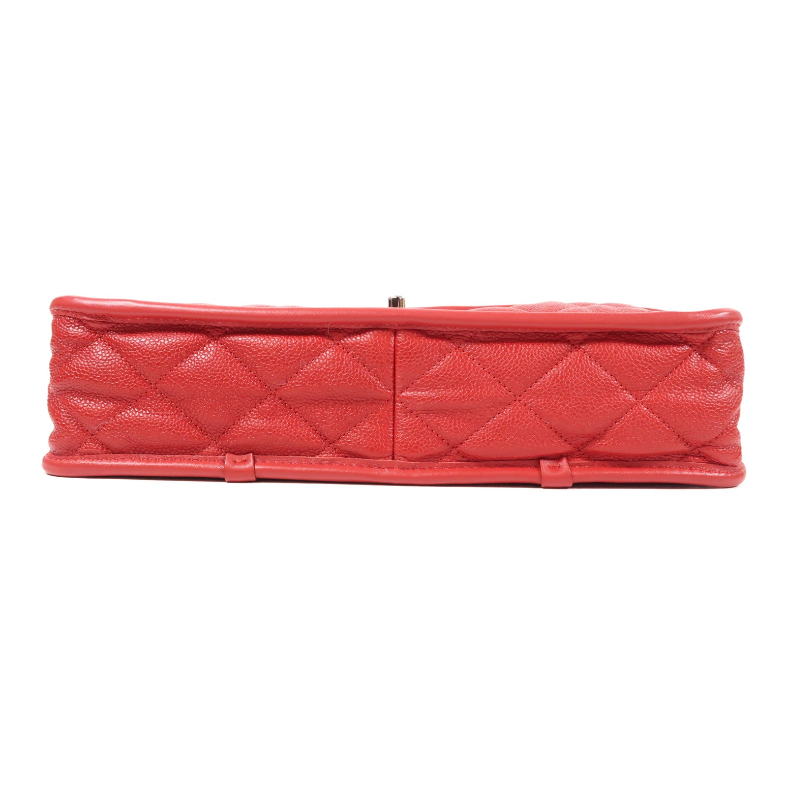 CHANEL 牛皮皮革Riviera Flap Bag銀扣鏈帶肩背袋