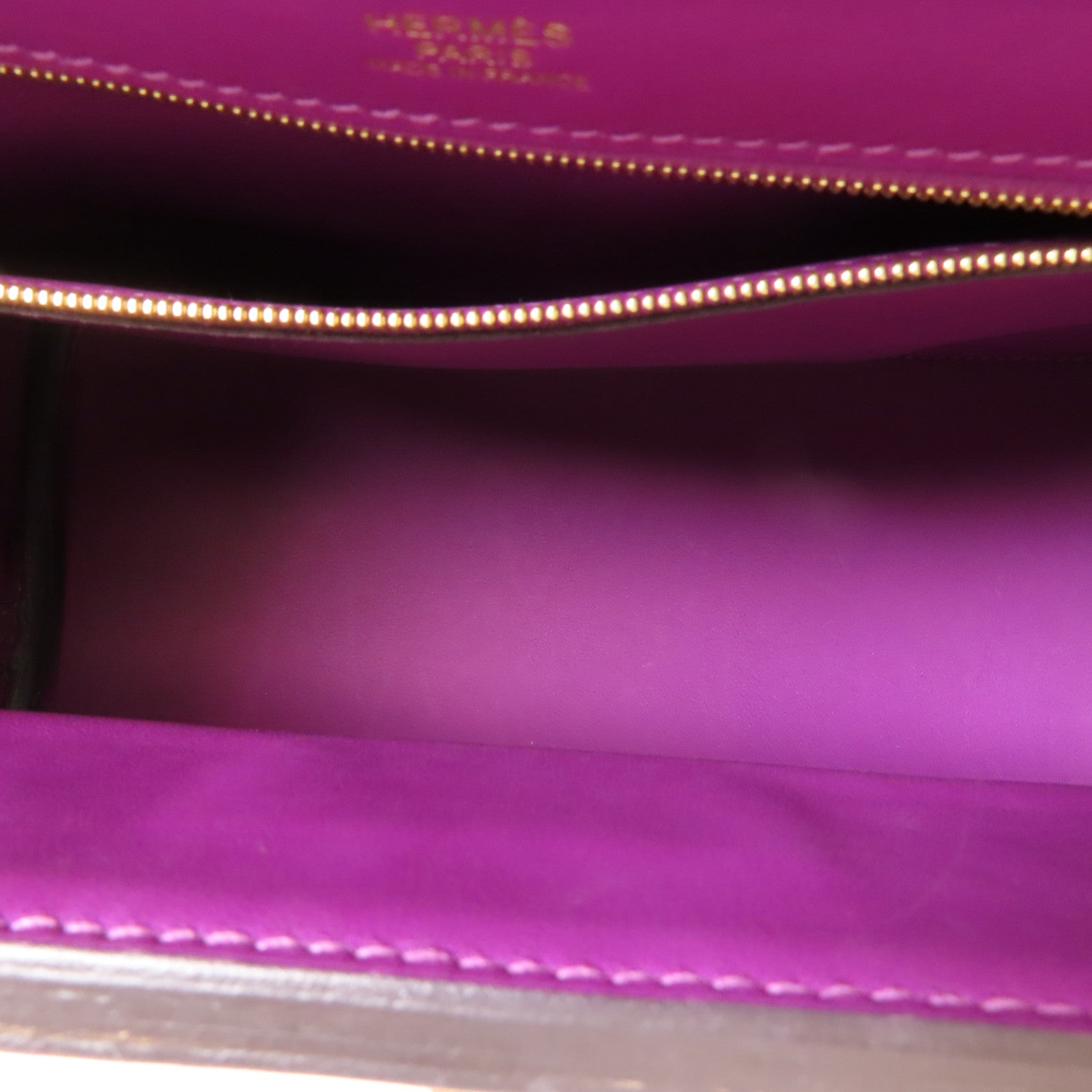HERMES GHW 24/24 29CM 2 Way Bag Clemence Leather P9 Anemone