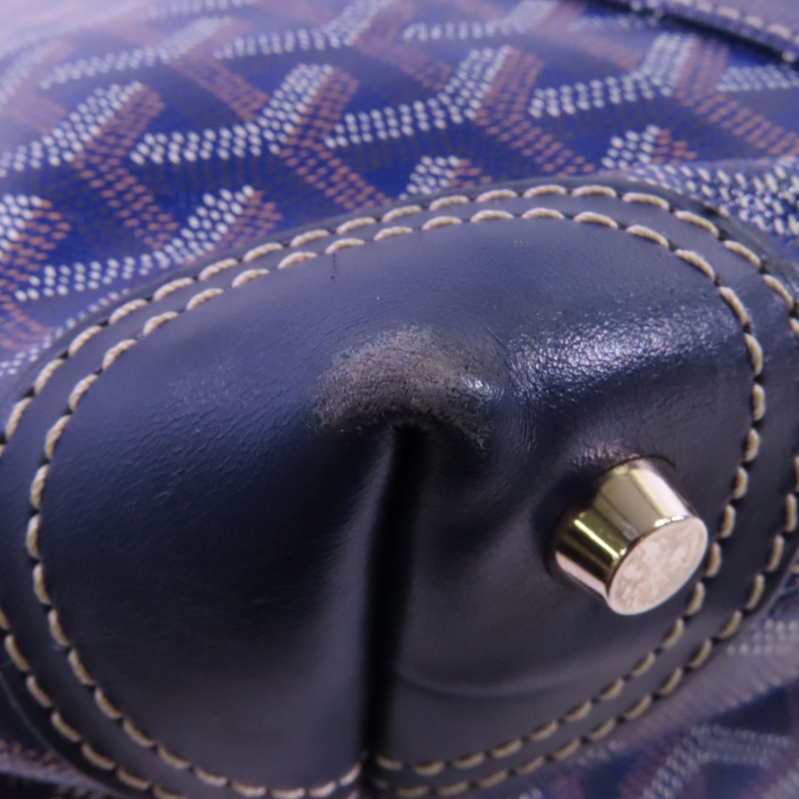 GOYARD 塗層帆布Boeing 30銀扣手挽袋