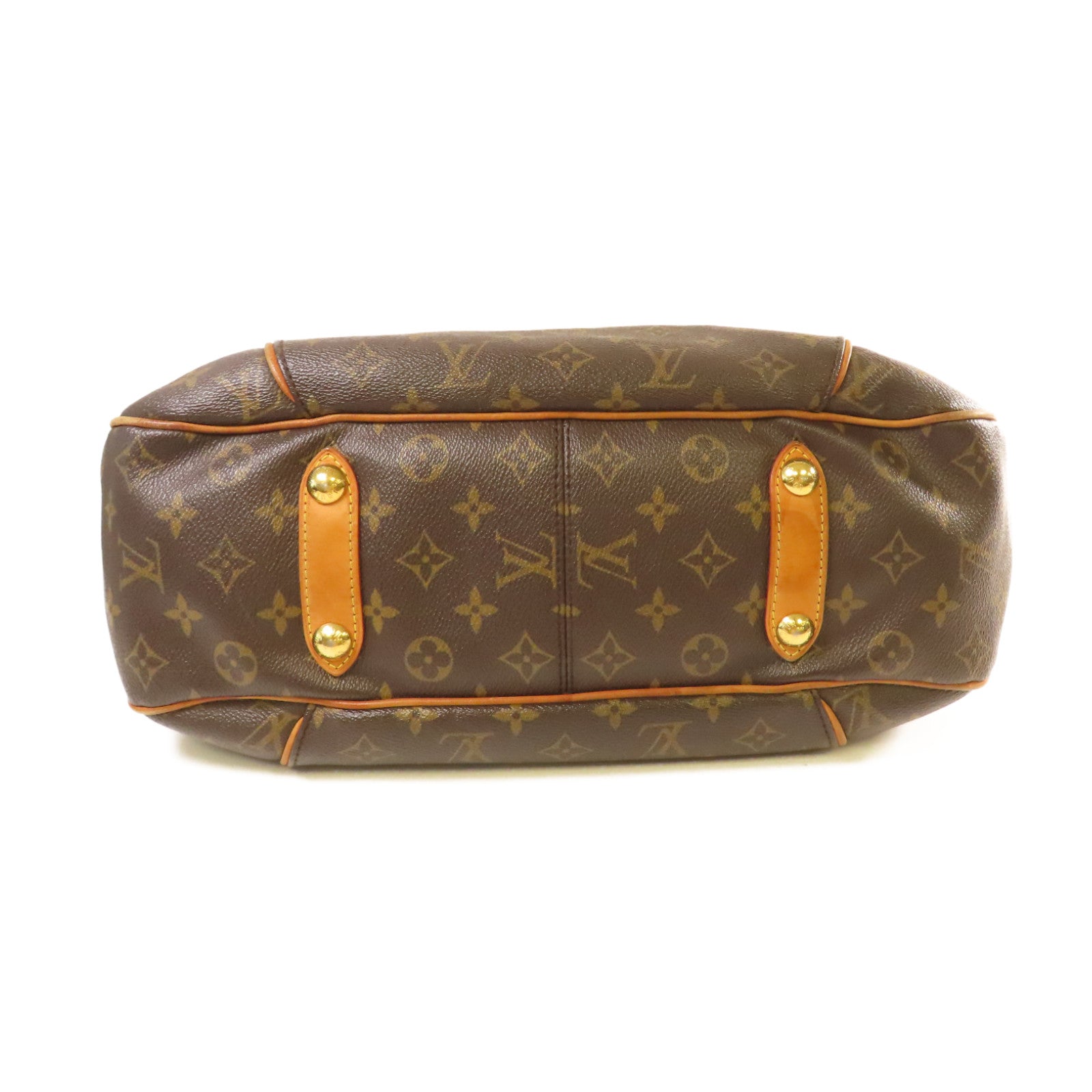 LOUIS VUITTON 【清倉大減價】Monogram Galliera PM Shoulder Bag金扣肩背袋啡色