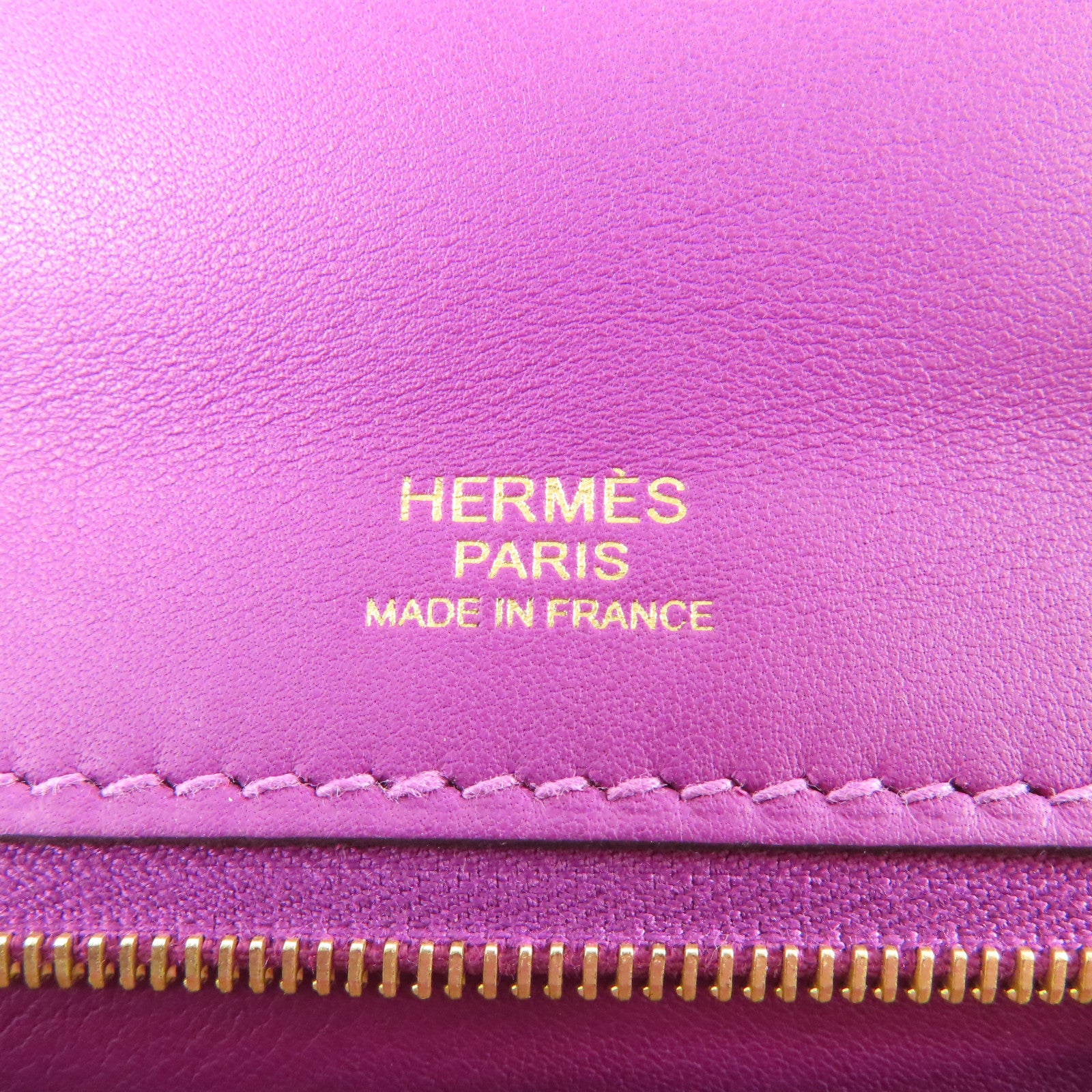 HERMES GHW 24/24 29CM 2 Way Bag Clemence Leather P9 Anemone