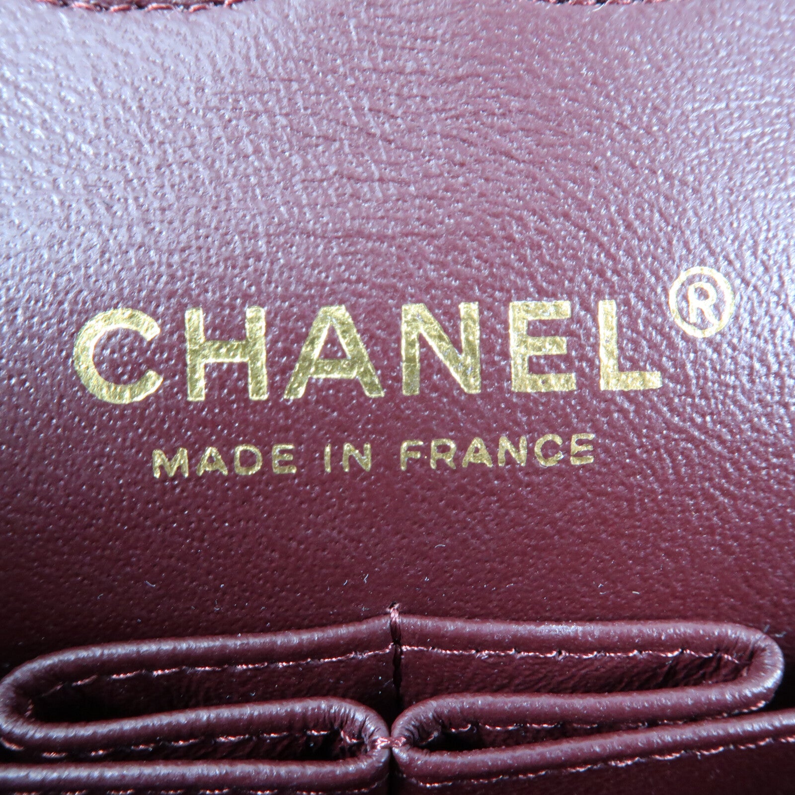 CHANEL 羊皮皮革Classic 25金扣鏈帶肩背袋