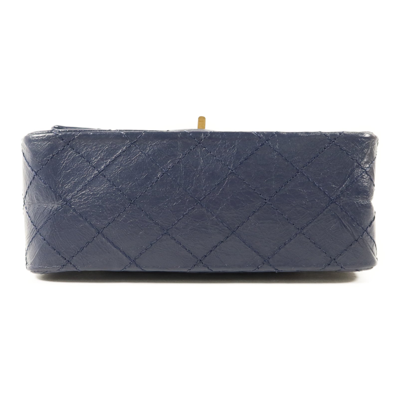 CHANEL 牛皮皮革2.55金扣鏈帶肩背袋