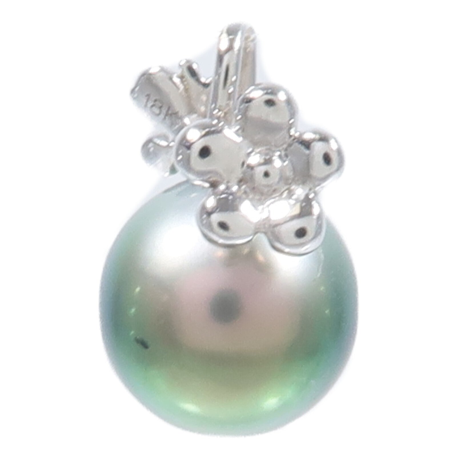 JEWELRY 18K白金Pearl Pendant珍珠吊墜