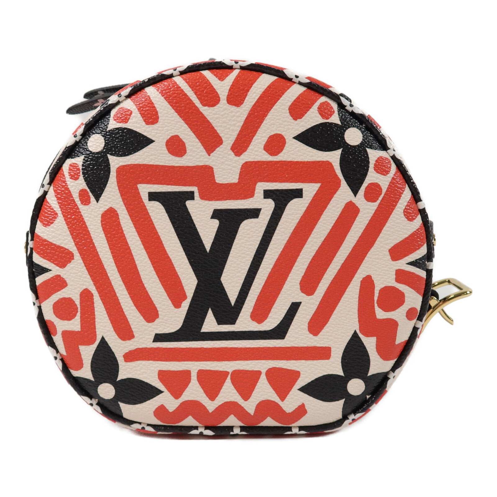 LOUIS VUITTON Monogram Giant Crafty Boite Chapoe Soupe肩背袋