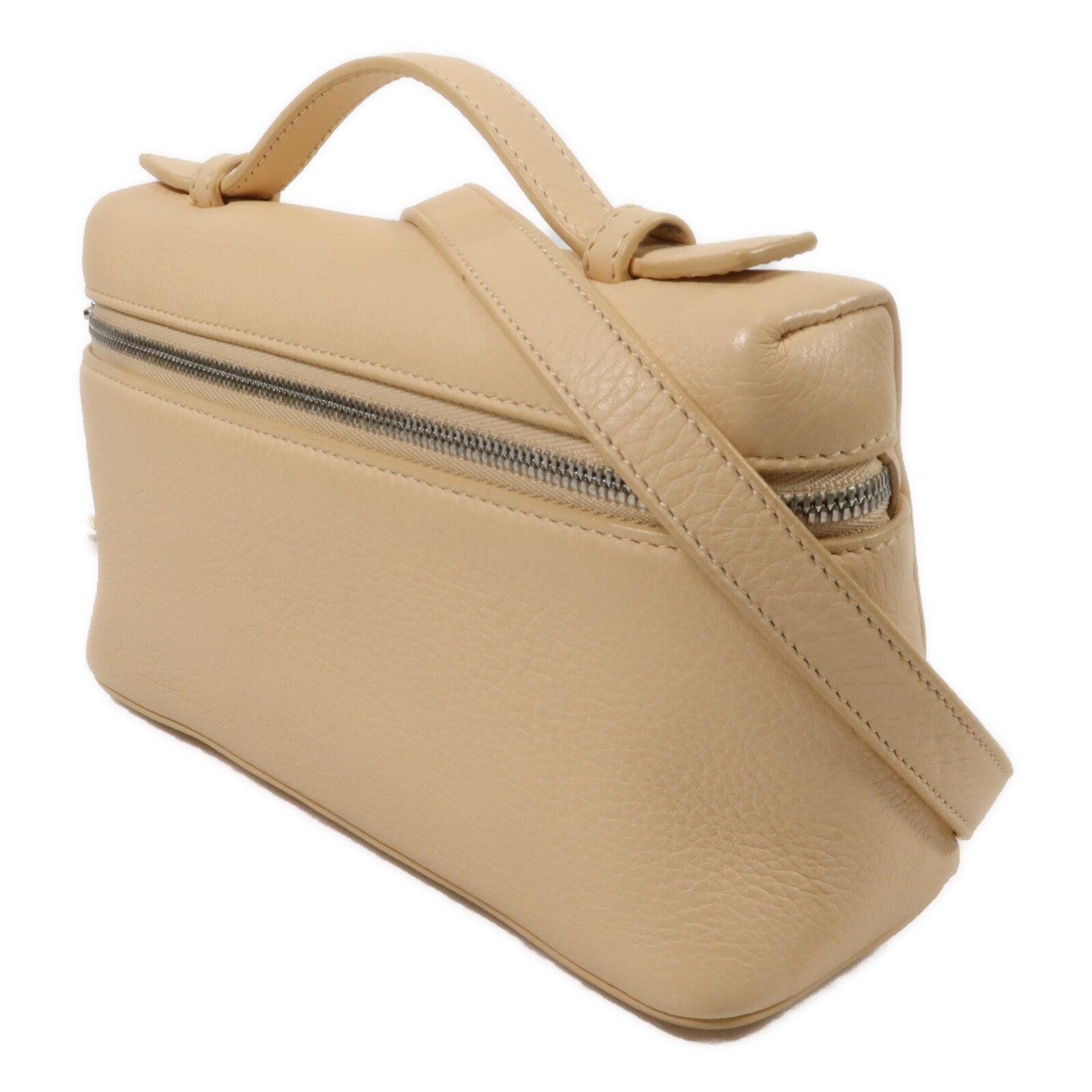 Loro Piana 牛皮皮革Extra Pocket L19手挽肩背兩用袋