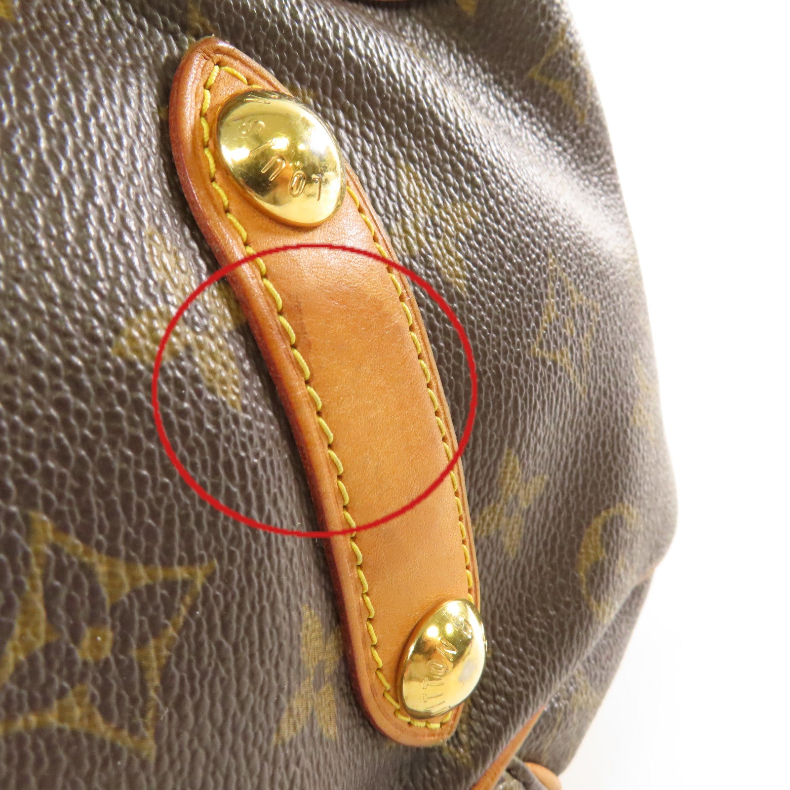 LOUIS VUITTON 【清倉大減價】Monogram Galliera PM Shoulder Bag金扣肩背袋啡色