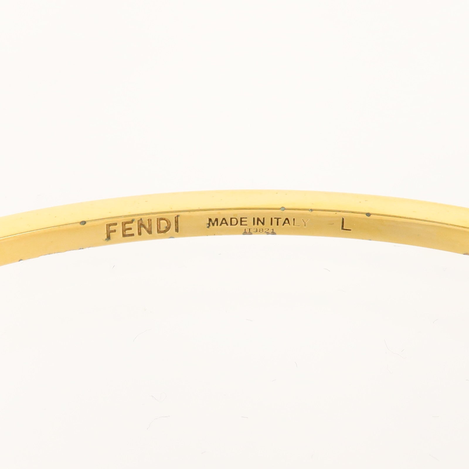 FENDI 金屬O'Lock Bangle(L)手鐲