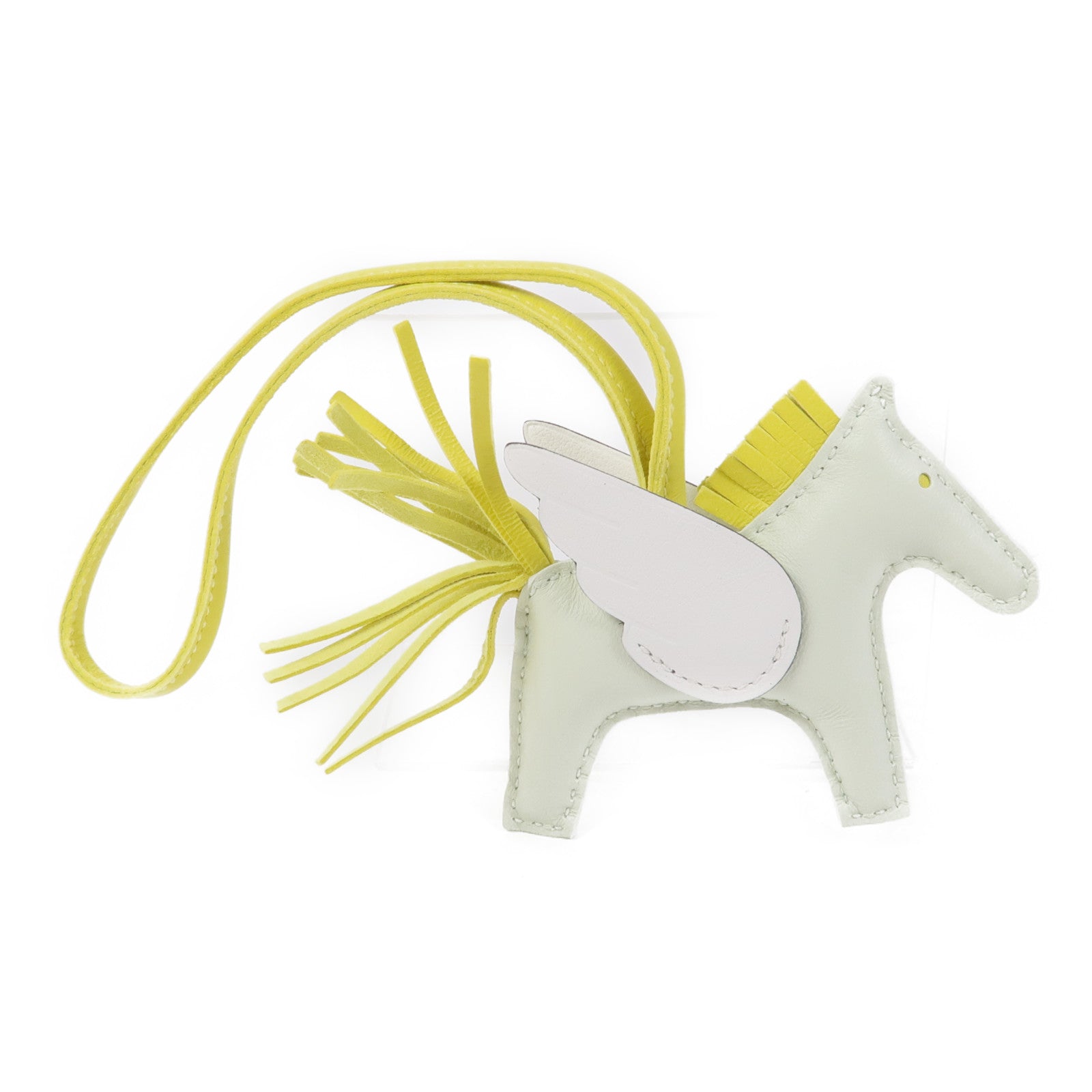 HERMES 【激減優惠】Milo皮革/Swift皮革Rodeo Pegase PM掛飾