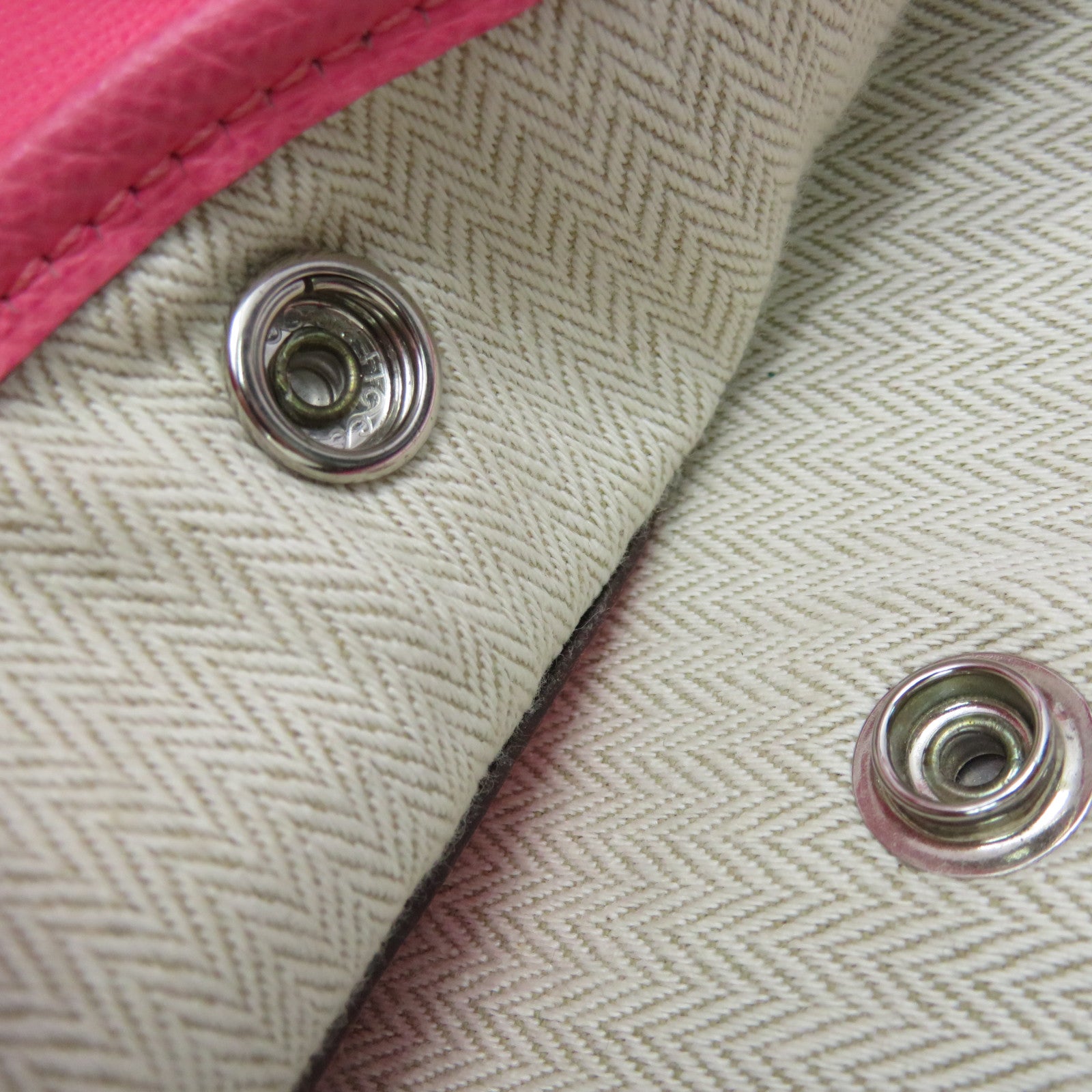 HERMES 【激減優惠】Epsom皮革Garden Party PM Tote Bag手挽袋粉紅色