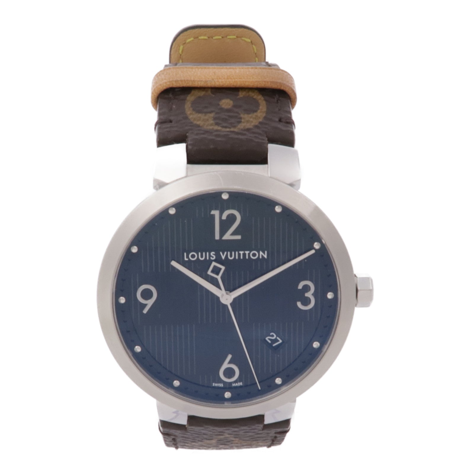 LOUIS VUITTON Tambour Damier Q1D00