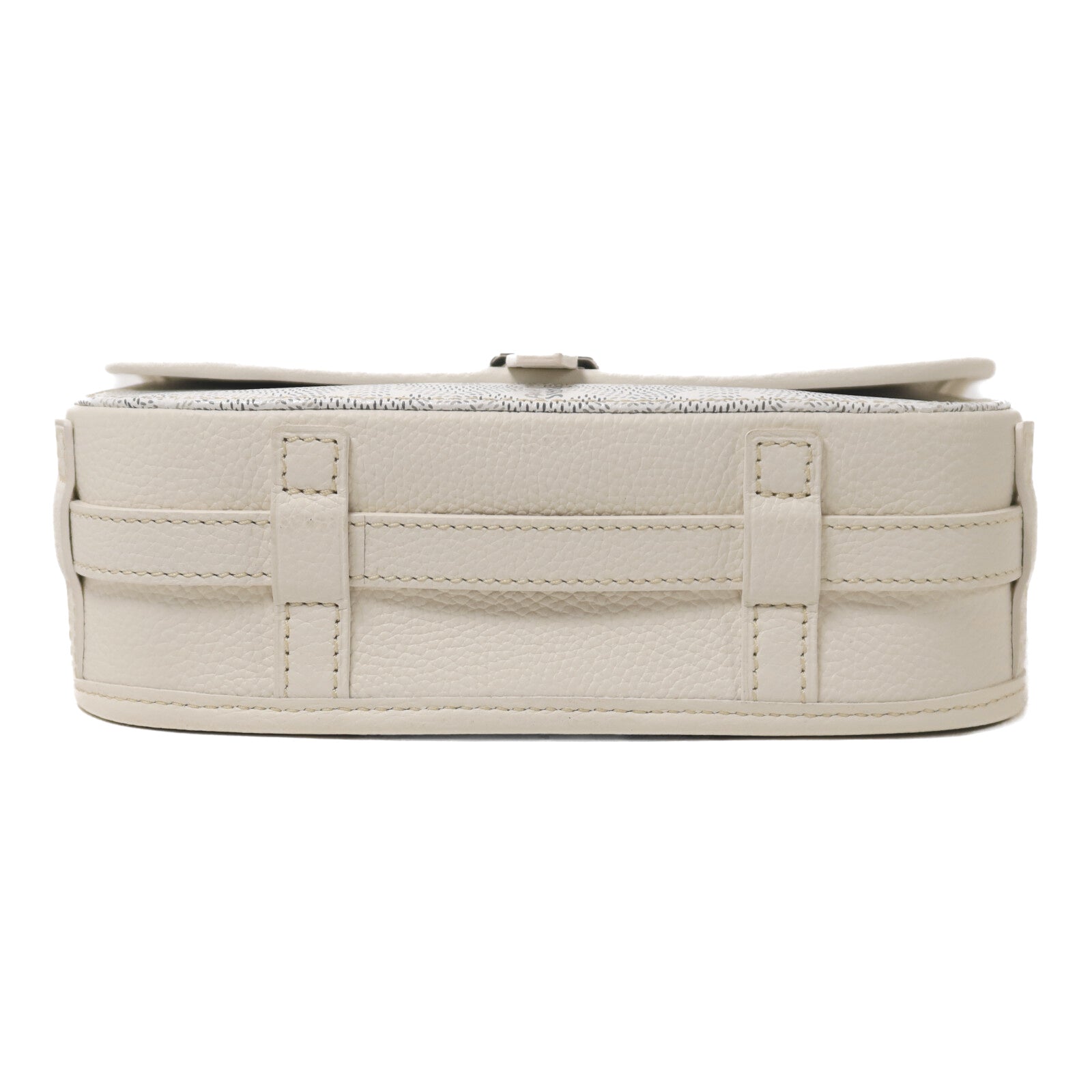 GOYARD 牛皮皮革Belvedere PM銀扣肩背袋