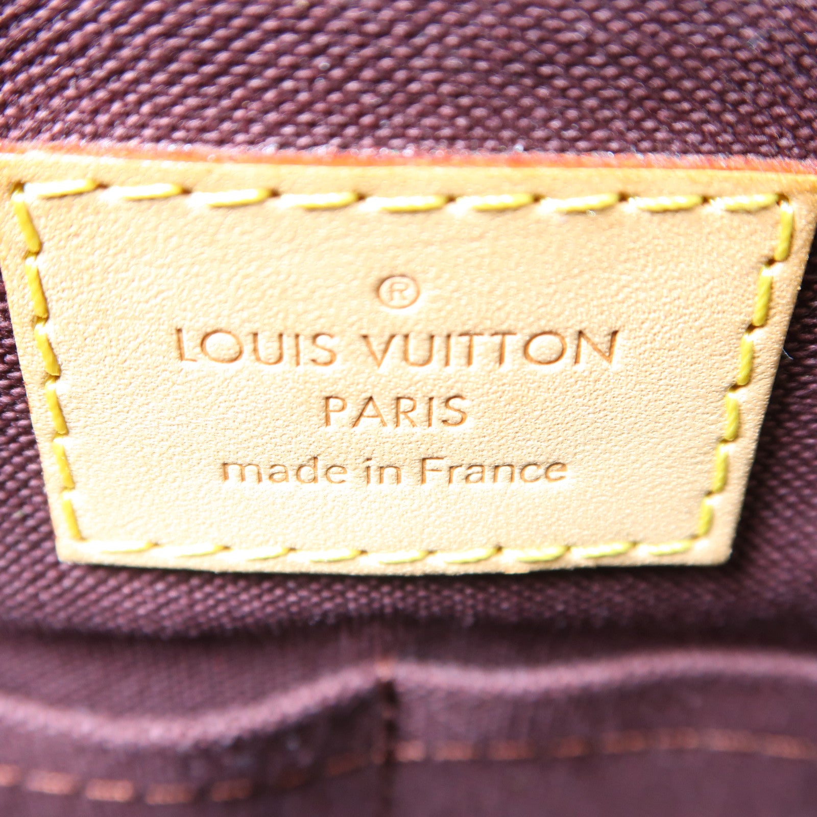 LOUIS VUITTON Monogram Turenne PM金扣手挽肩背兩用袋棕色