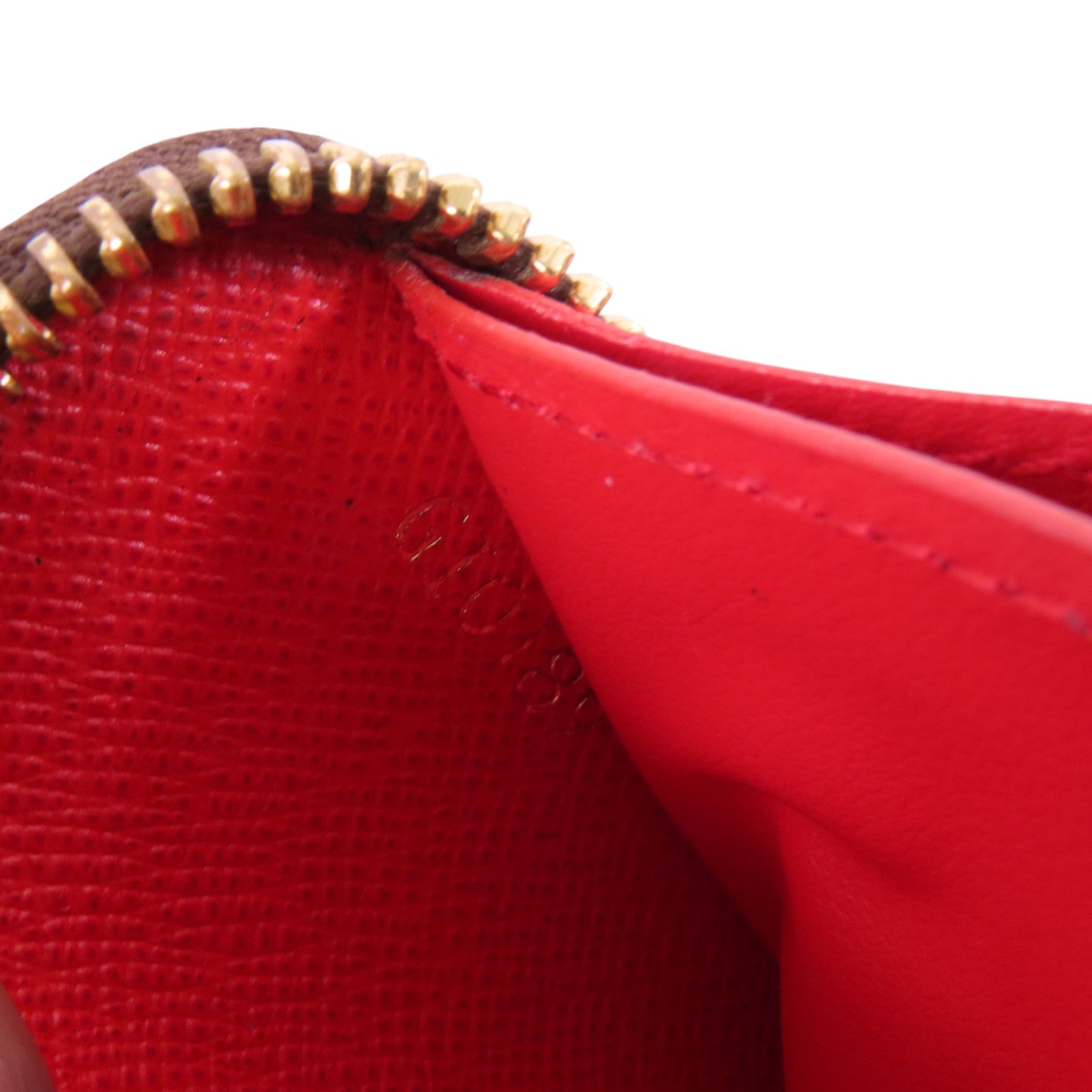 LOUIS VUITTON Monogram Clemence金扣拉鏈長錢包