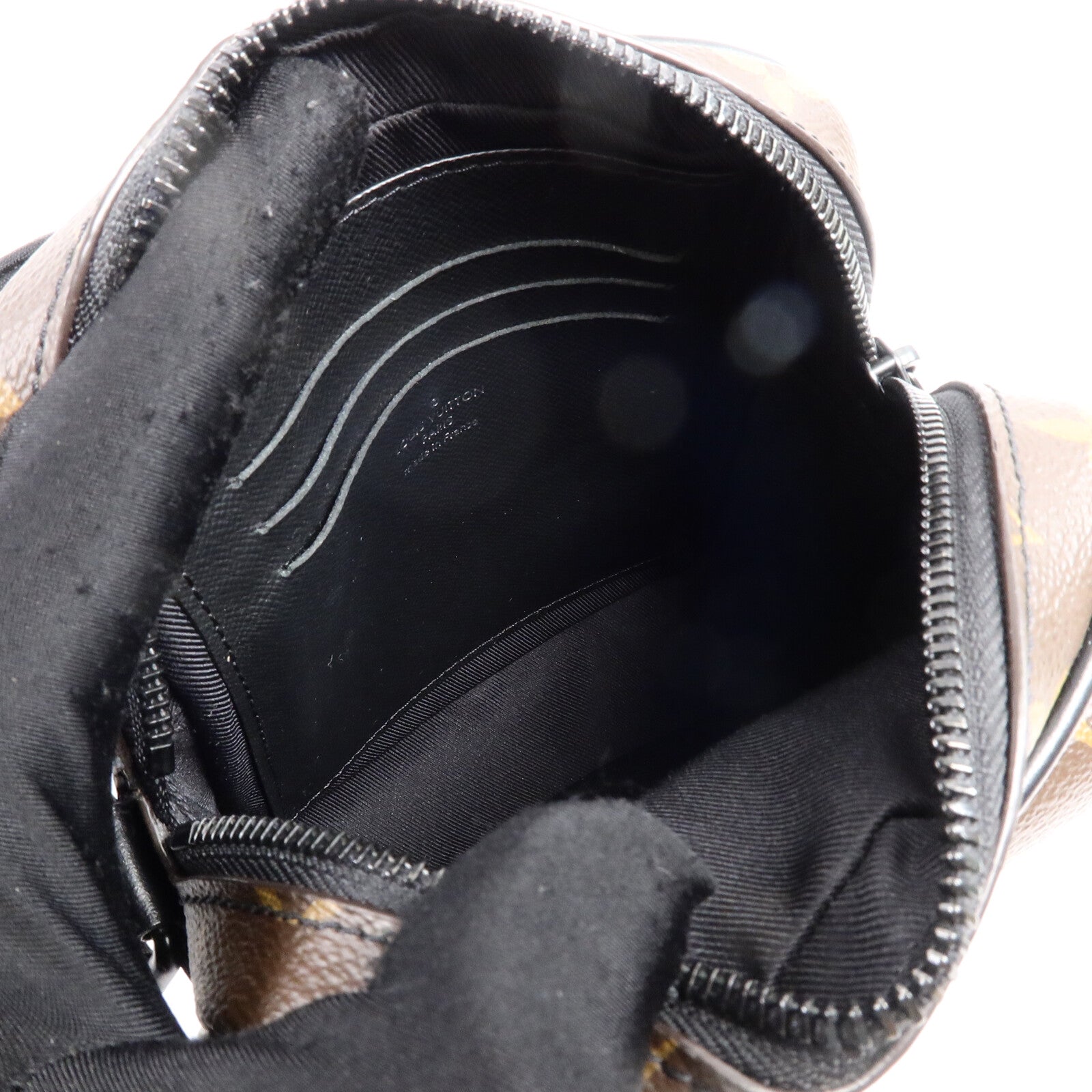 LOUIS VUITTON Monogram Macassar Christopher Wearable Wallet肩背袋