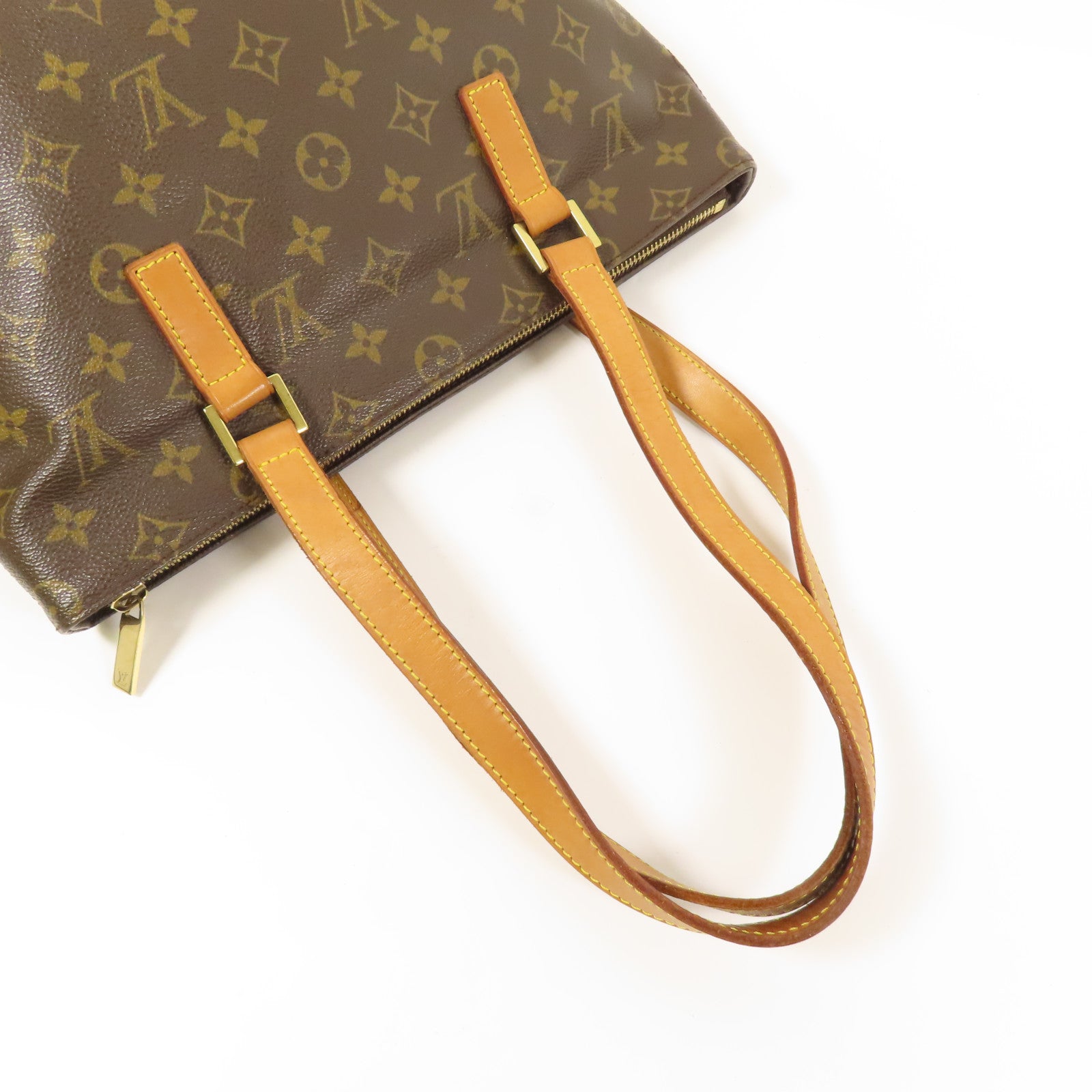 LOUIS VUITTON Monogram Cabas Piano金扣肩背袋