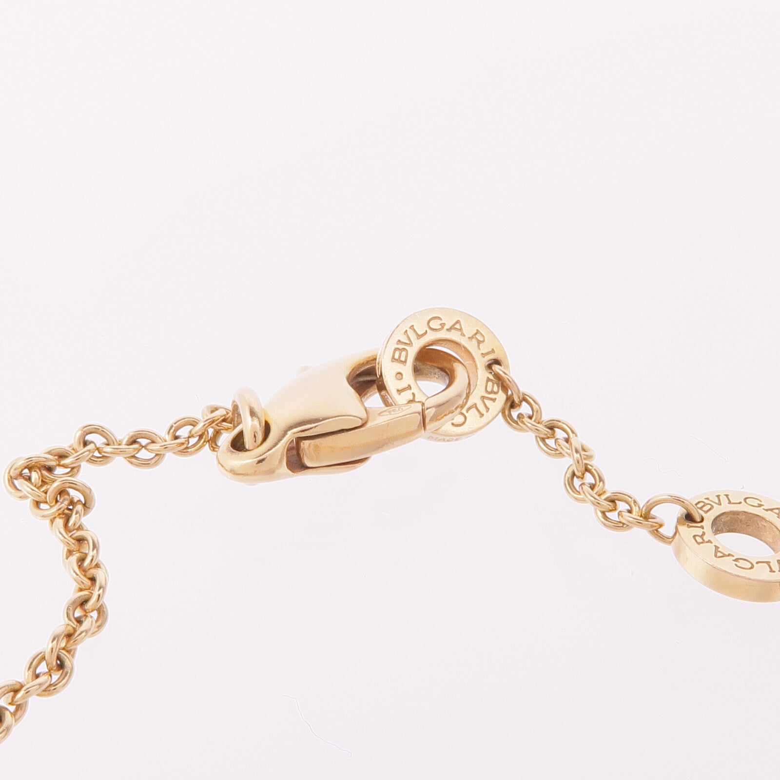 BVLGARI 18K玫瑰金B-zero1 Bracelet陶瓷手鏈