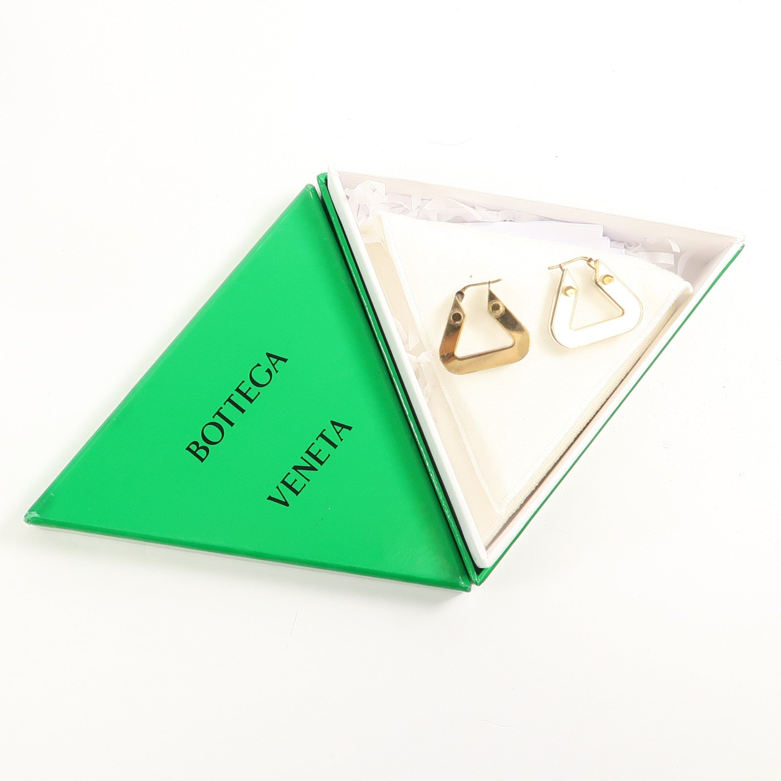 BOTTEGA VENETA【激減優惠】 925純銀/PVC Earrings耳環金色