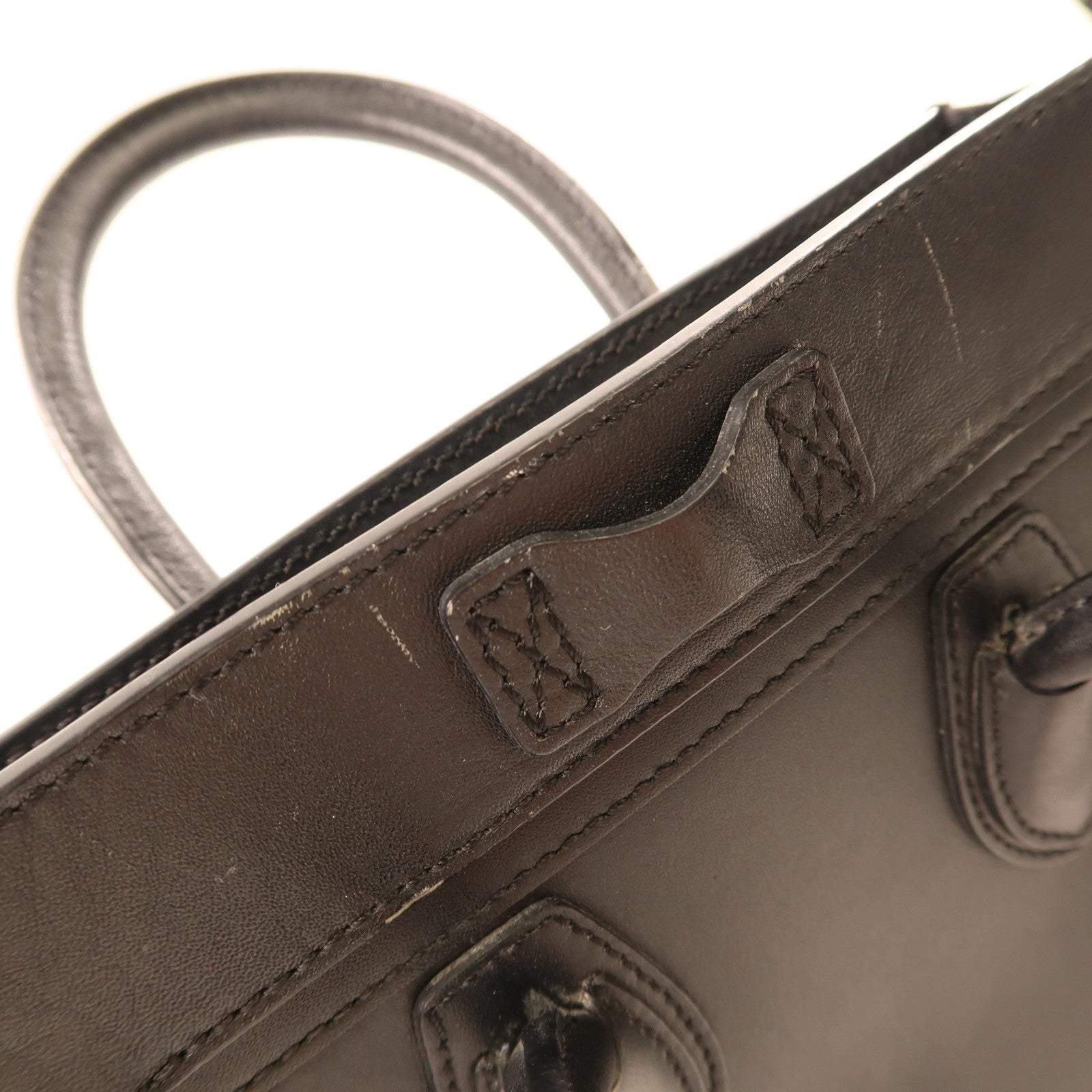 CELINE 皮革Nano Luggage手挽肩背兩用袋