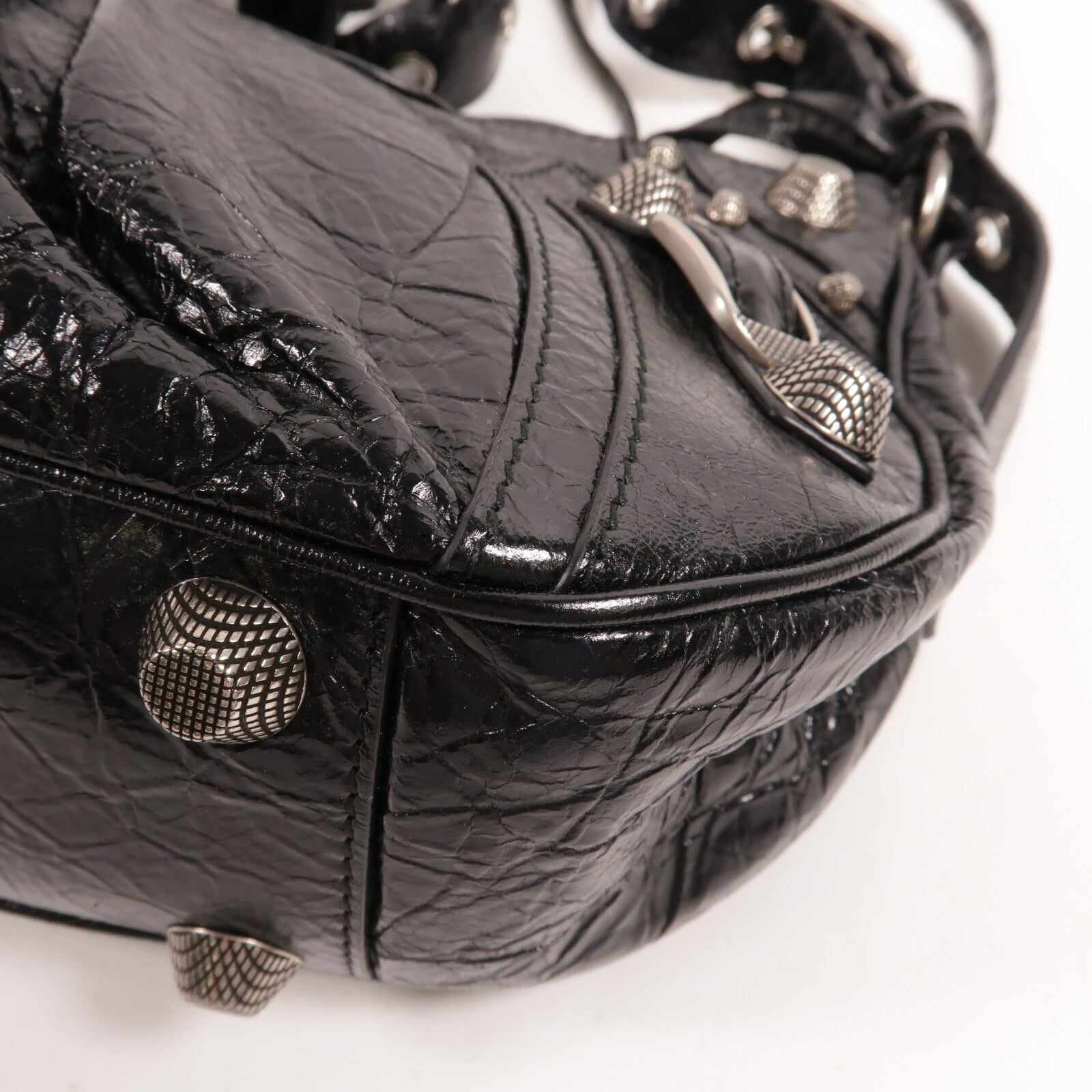 BALENCIAGA 牛皮皮革Le Cagole XS肩背袋