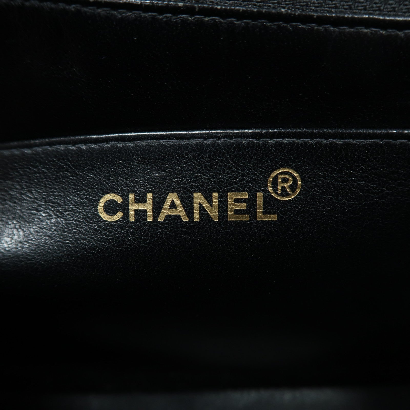CHANEL 【激減優惠】菱格羊皮皮革Chain Shoulder金扣鏈帶肩背袋黑色