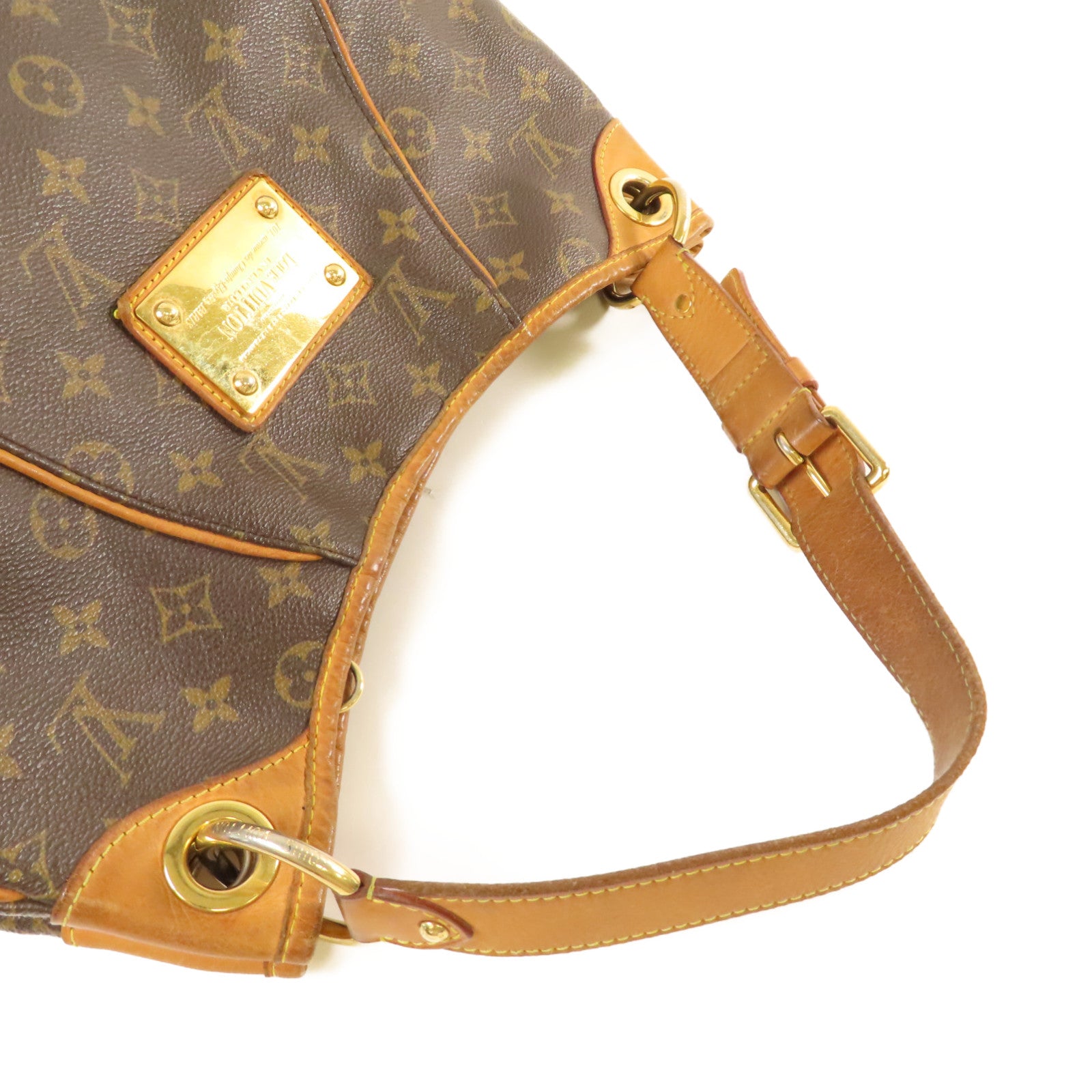 LOUIS VUITTON 【清倉大減價】Monogram Galliera PM Shoulder Bag金扣肩背袋啡色