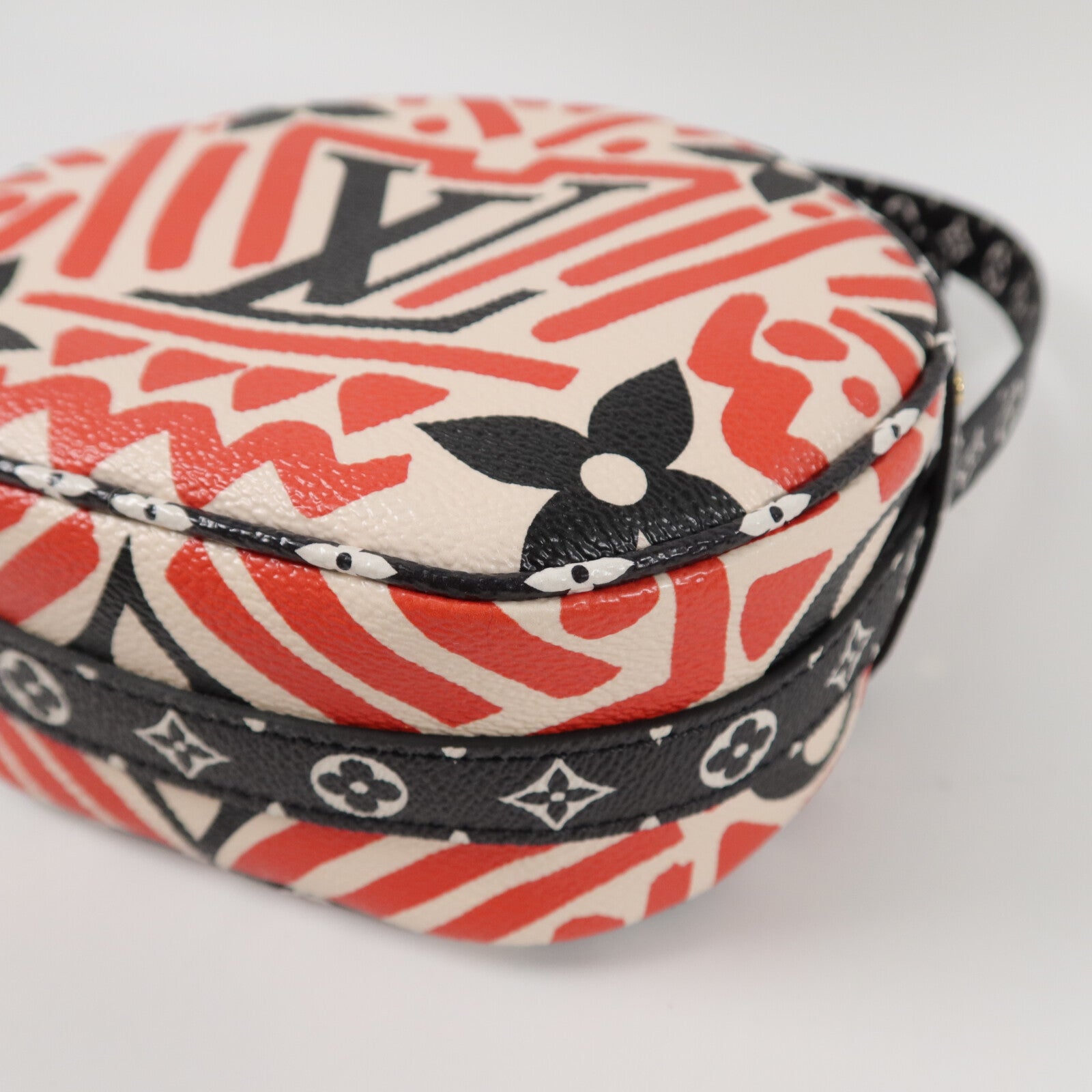 LOUIS VUITTON Monogram Giant Crafty Boite Chapoe Soupe肩背袋
