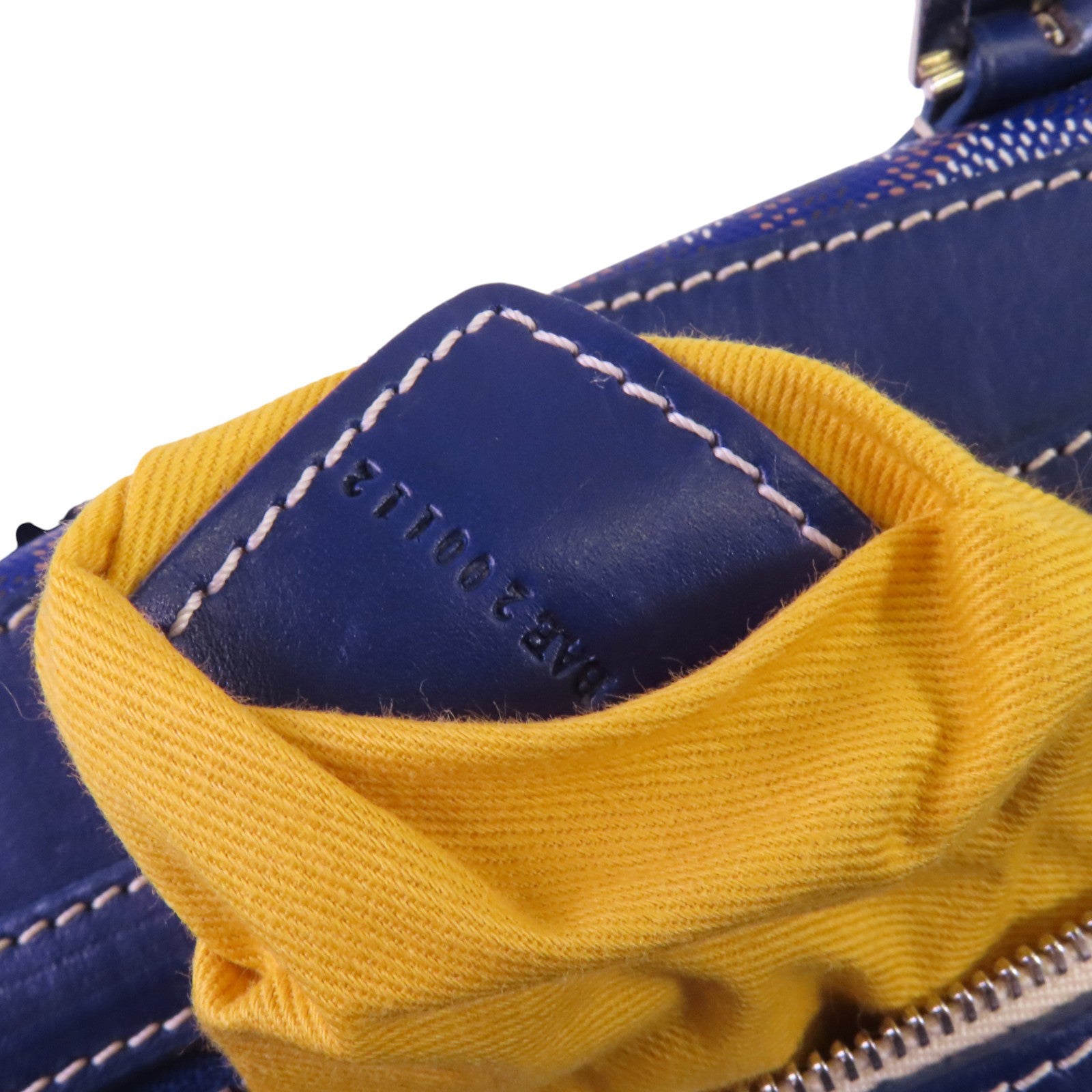 GOYARD 塗層帆布Boeing 30銀扣手挽袋