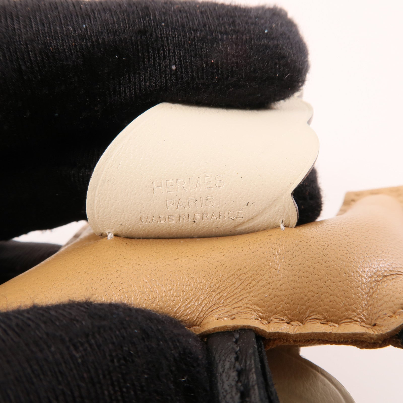 HERMES Swift皮革Rodeo Pegase PM Charm掛飾Chai/Noir/Nata/棕色/白色/黑色