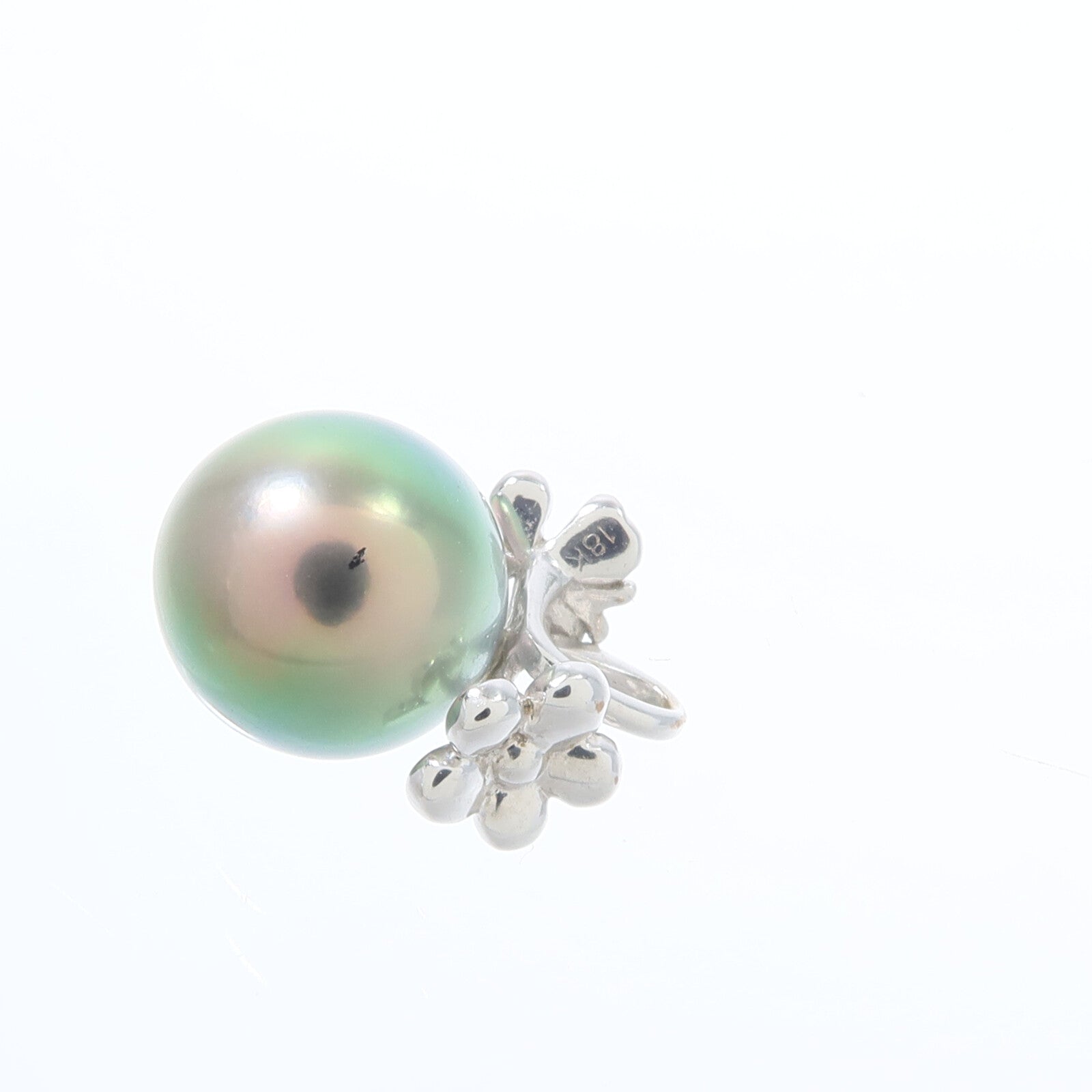 JEWELRY 18K白金Pearl Pendant珍珠吊墜