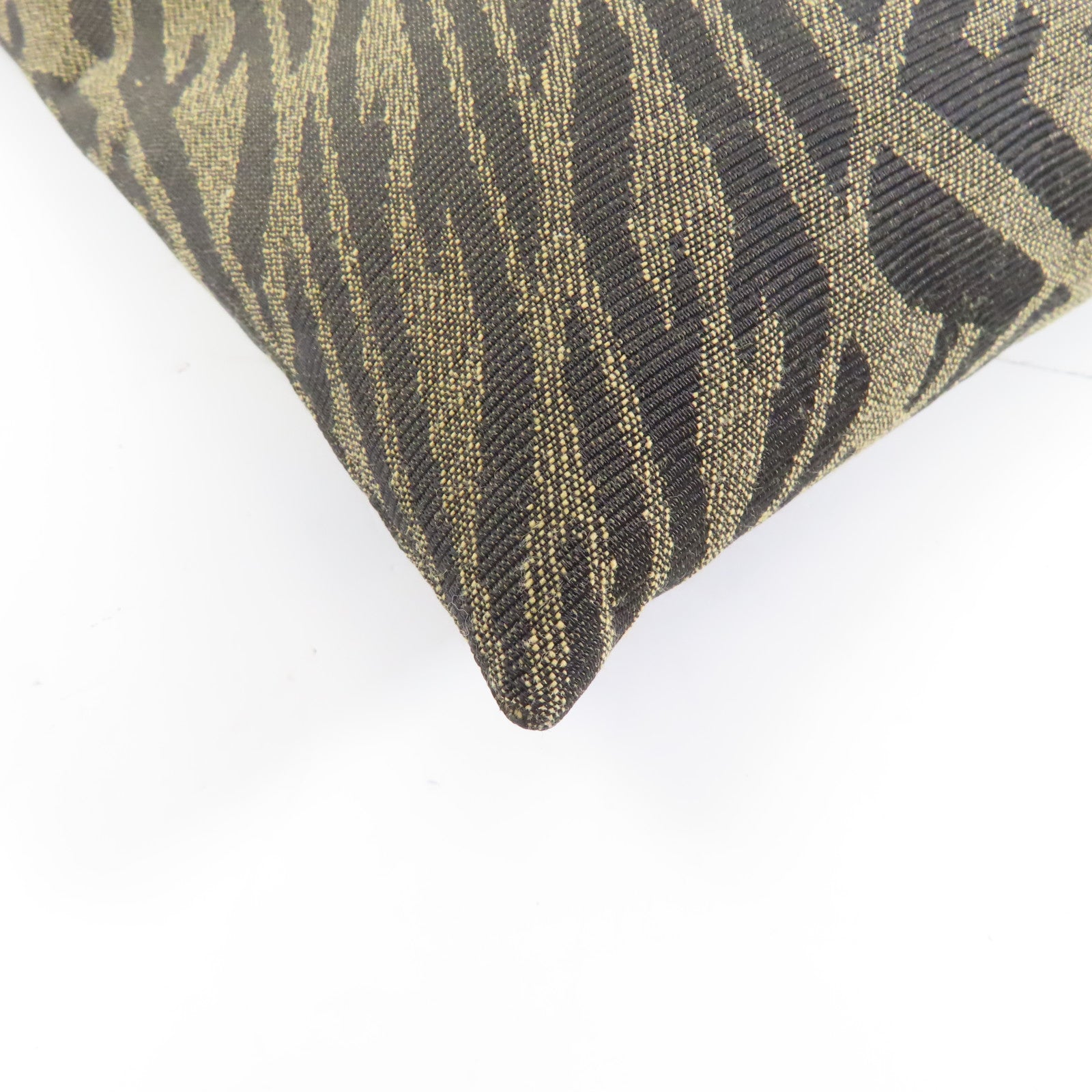 FENDI 帆布Clutch Bag金扣手拿包啡色