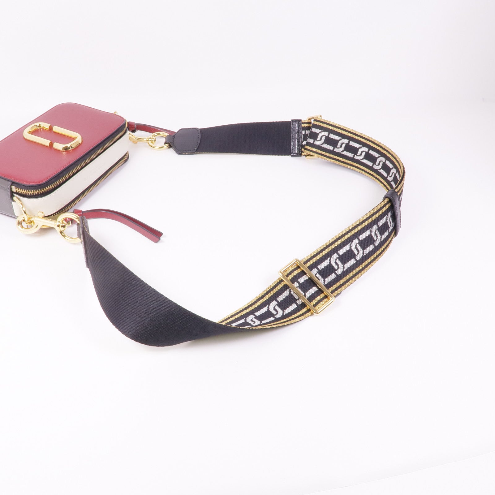 MARC BY MARC JACOBS 牛皮皮革Shoulder Bag金扣肩背袋