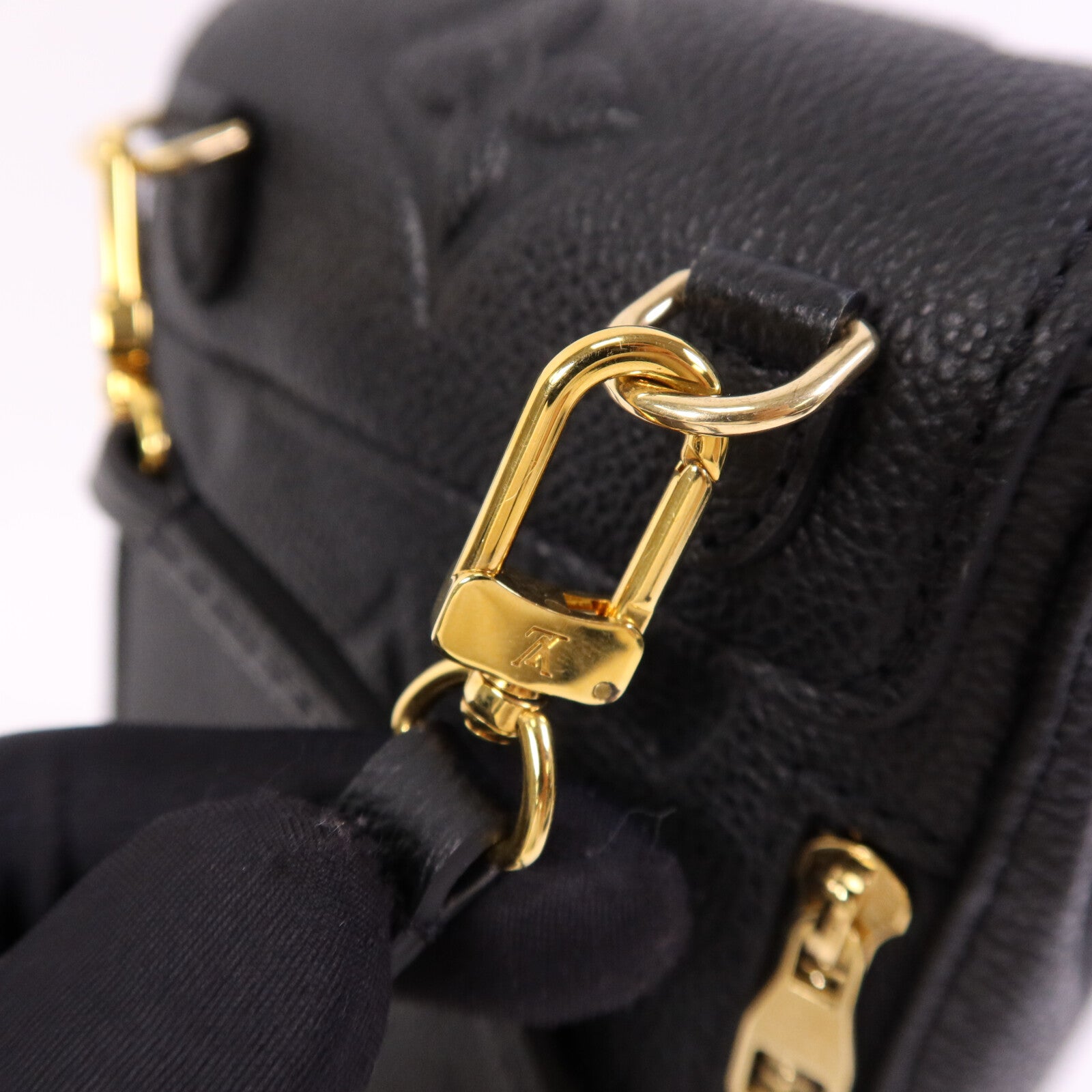 LOUIS VUITTON Monogram Empreinte Tiny Backpack金扣背包