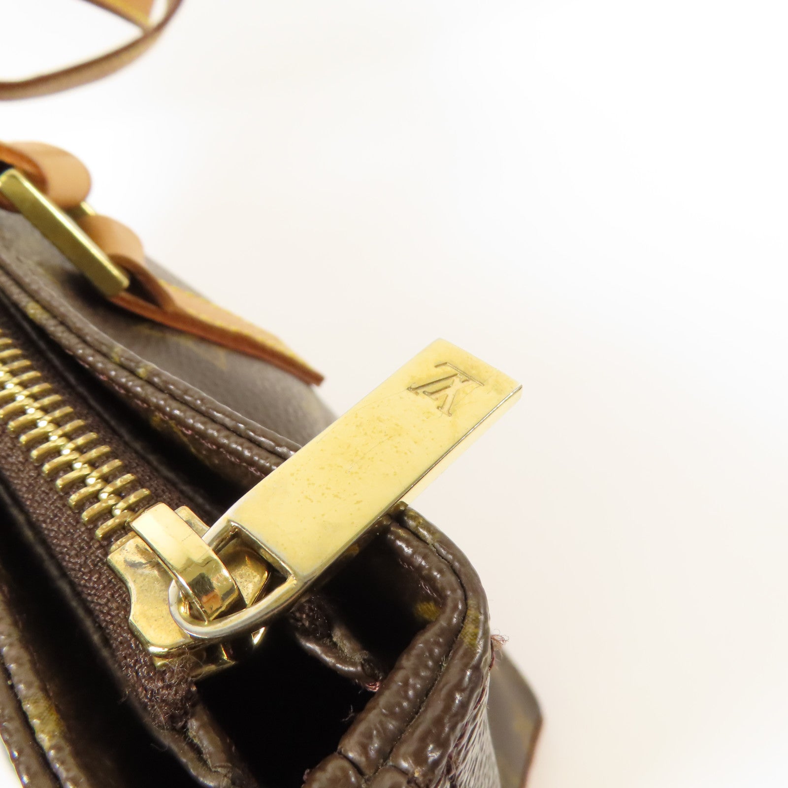 LOUIS VUITTON Monogram Cabas Piano金扣肩背袋