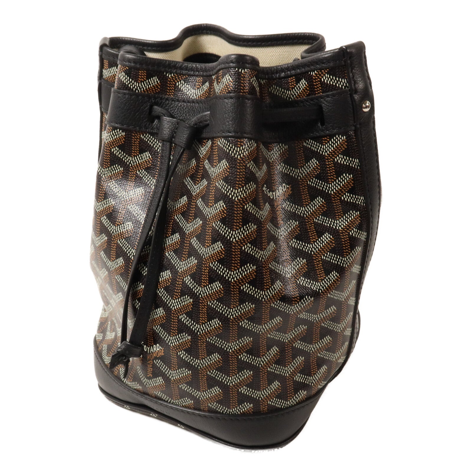 GOYARD 塗層帆布Petit Flot Bucket Bag肩背袋
