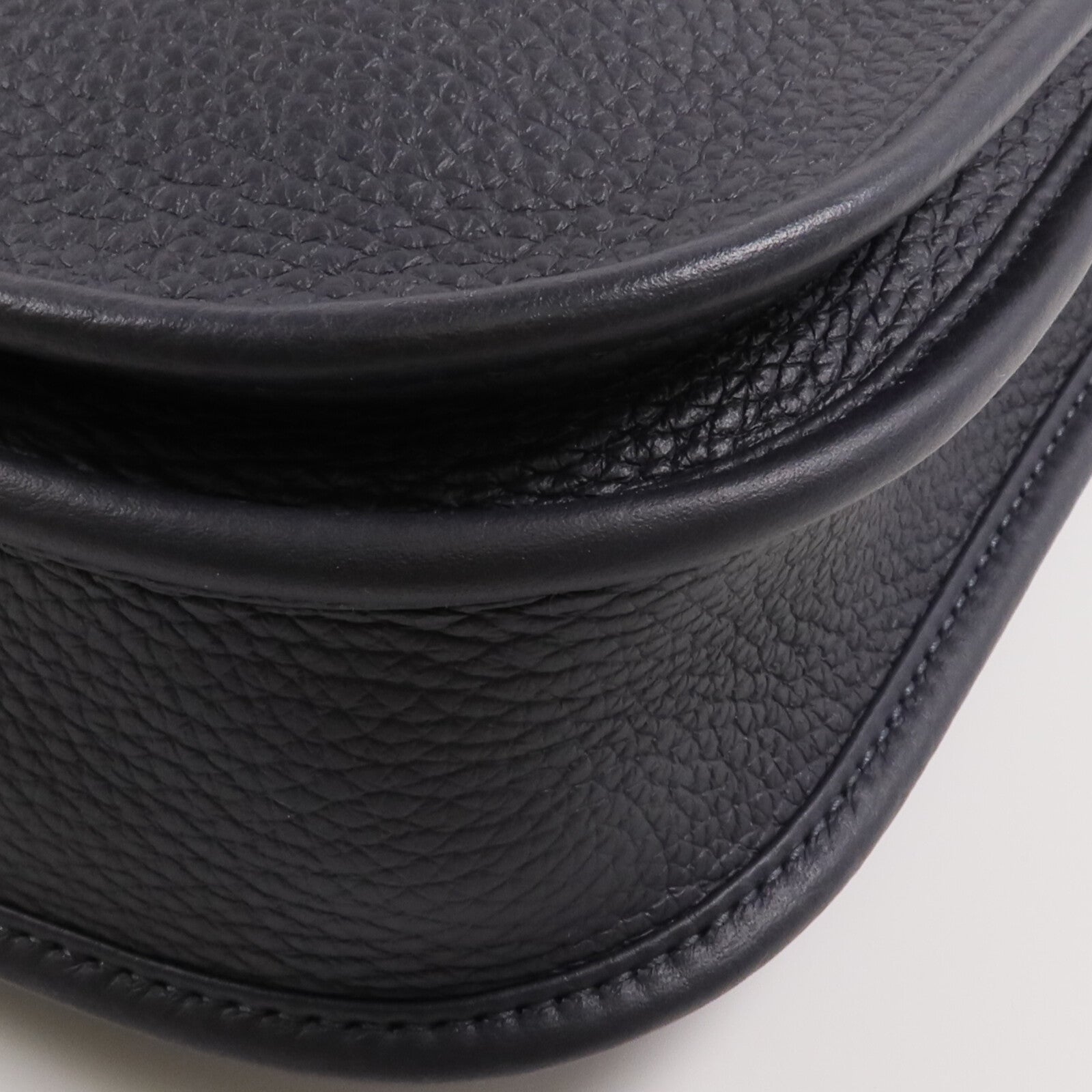 HERMES Clemence皮革Evelyne 23銀扣肩背袋Caban