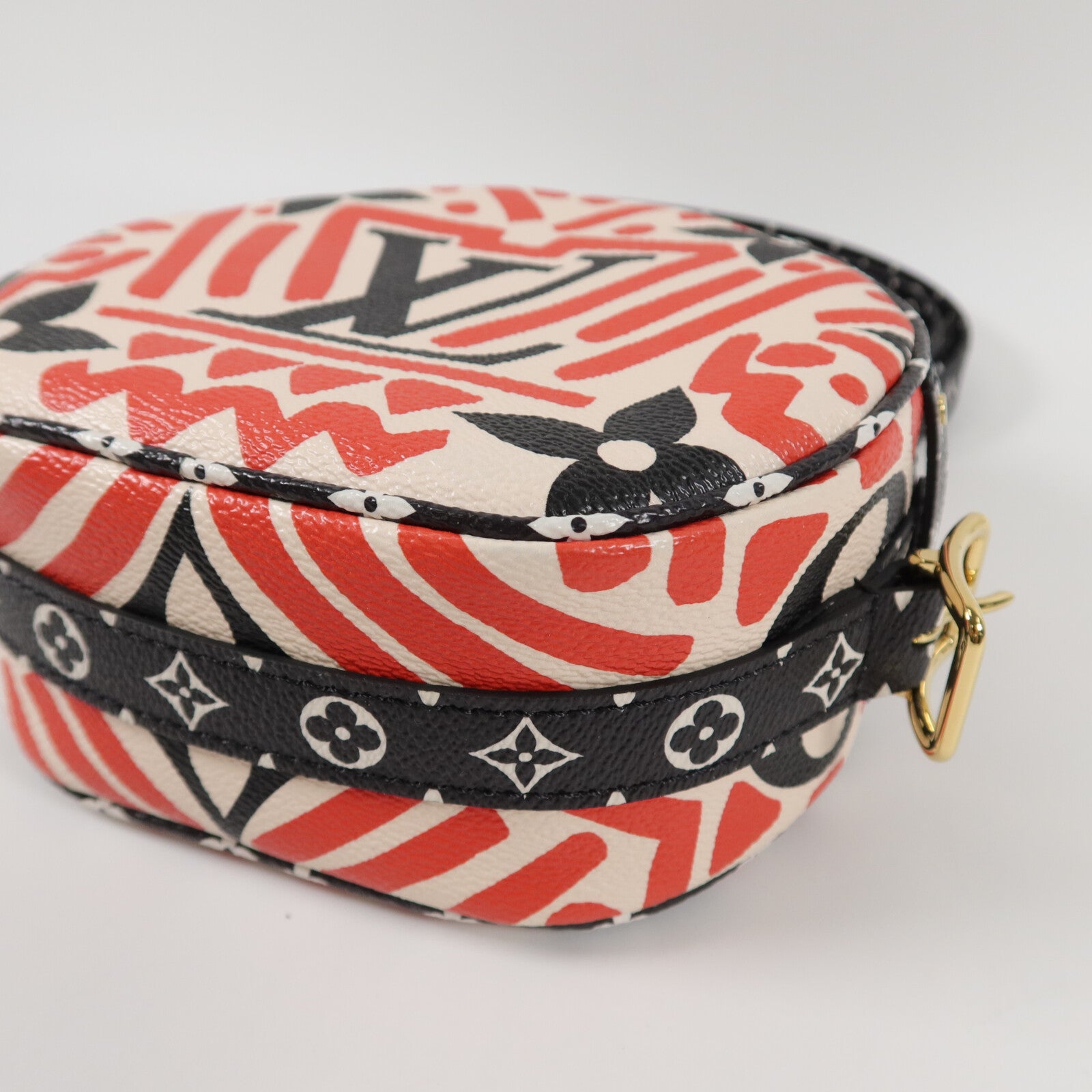 LOUIS VUITTON Monogram Giant Crafty Boite Chapoe Soupe肩背袋