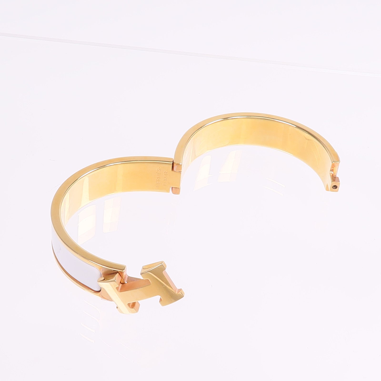 HERMES 金屬/琺瑯Clic H手鐲