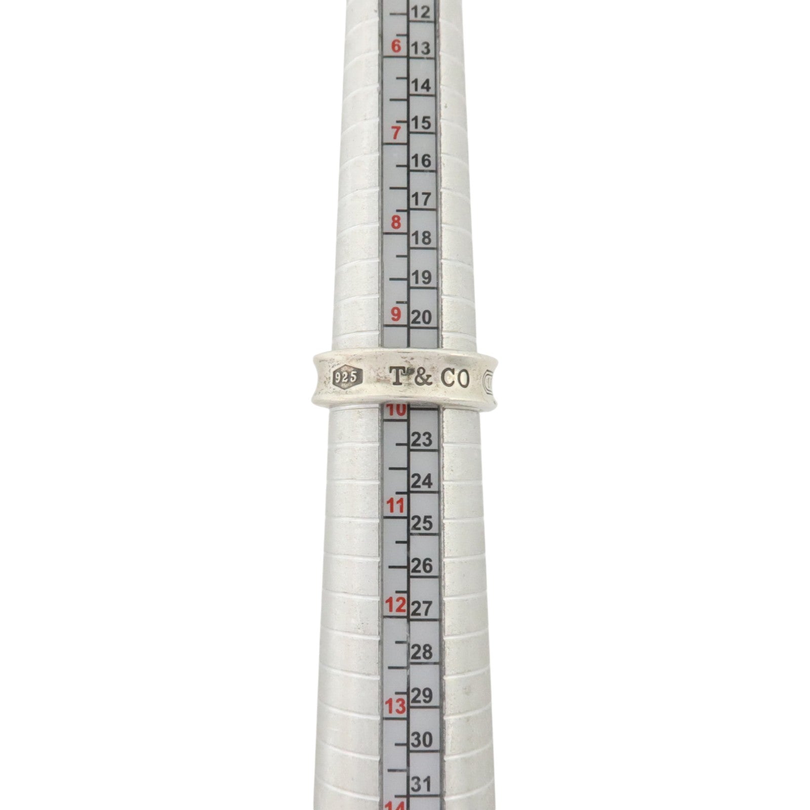 TIFFANY＆CO 925純銀1837 Ring戒指US#9.5