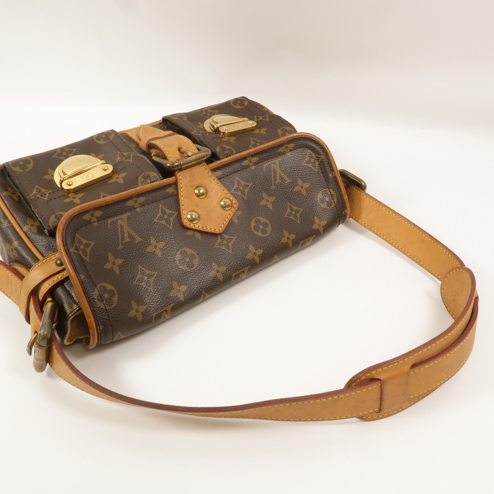 LOUIS VUITTON Monogram Hudson PM肩背袋