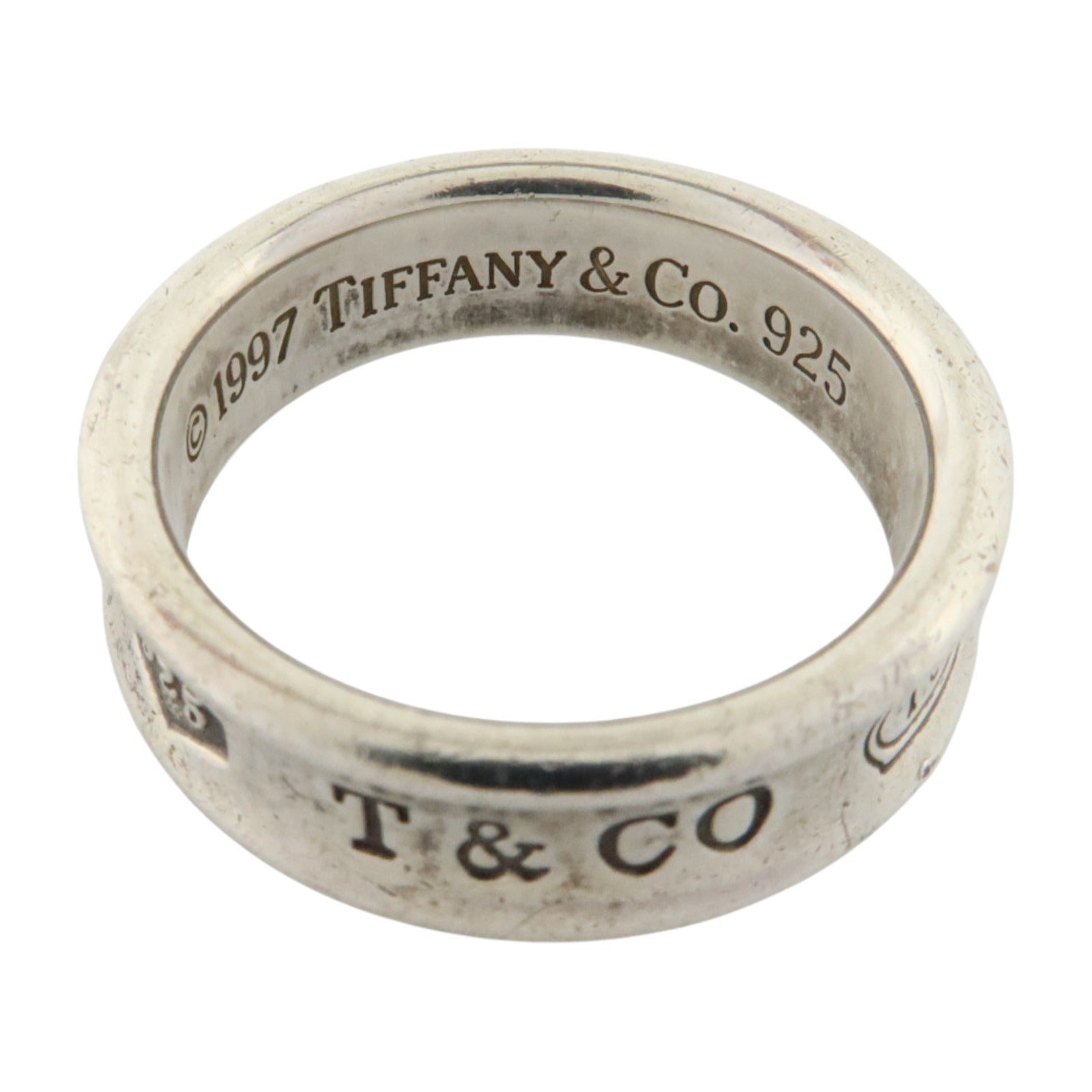 TIFFANY＆CO 925純銀1837 Ring戒指US#9.5