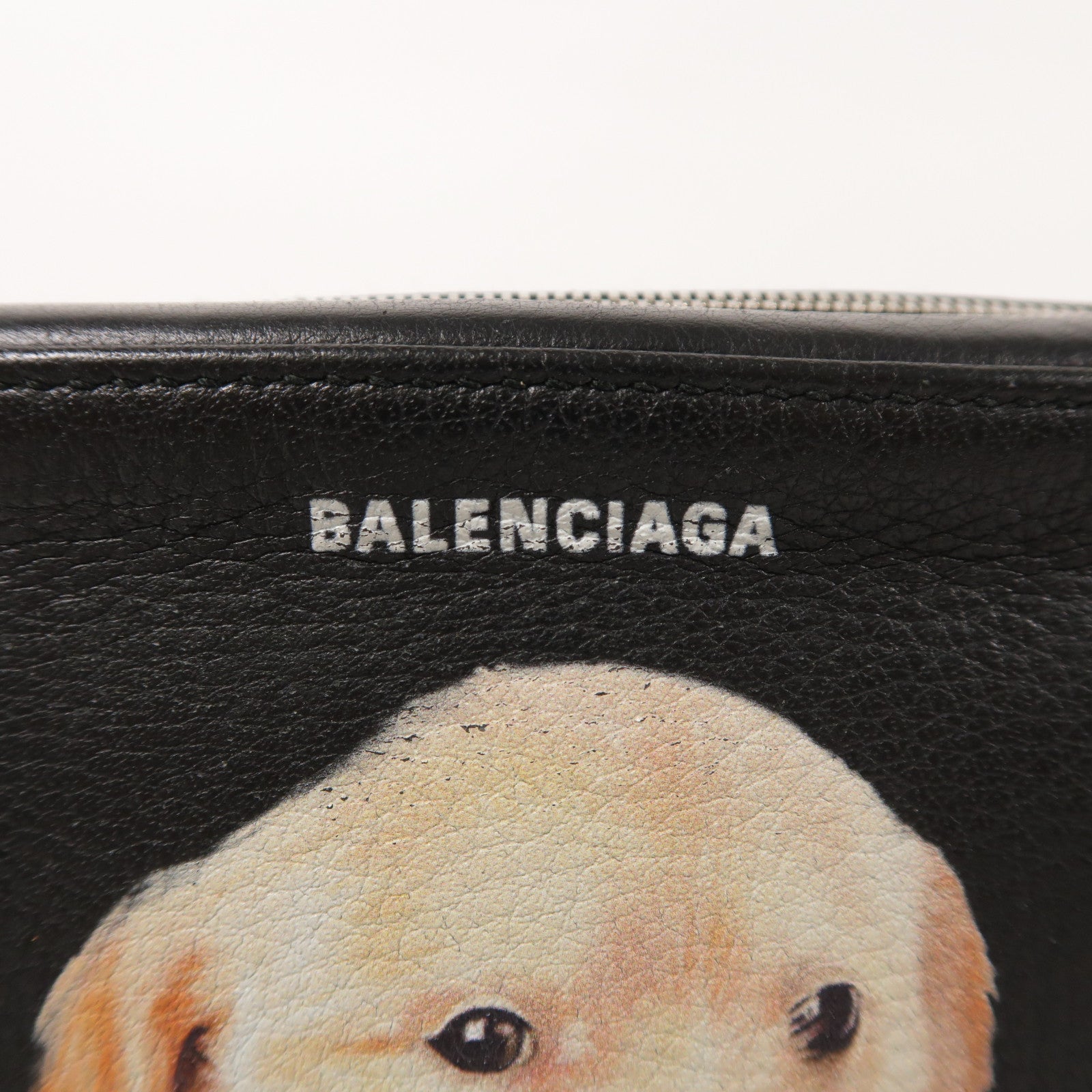 BALENCIAGA SHW Everyday Camera Shoulder Bag Calfskin Leather Black