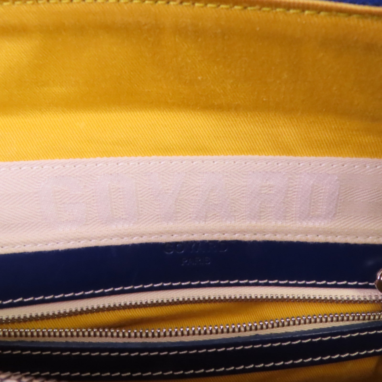 GOYARD 塗層帆布Boeing 30銀扣手挽袋