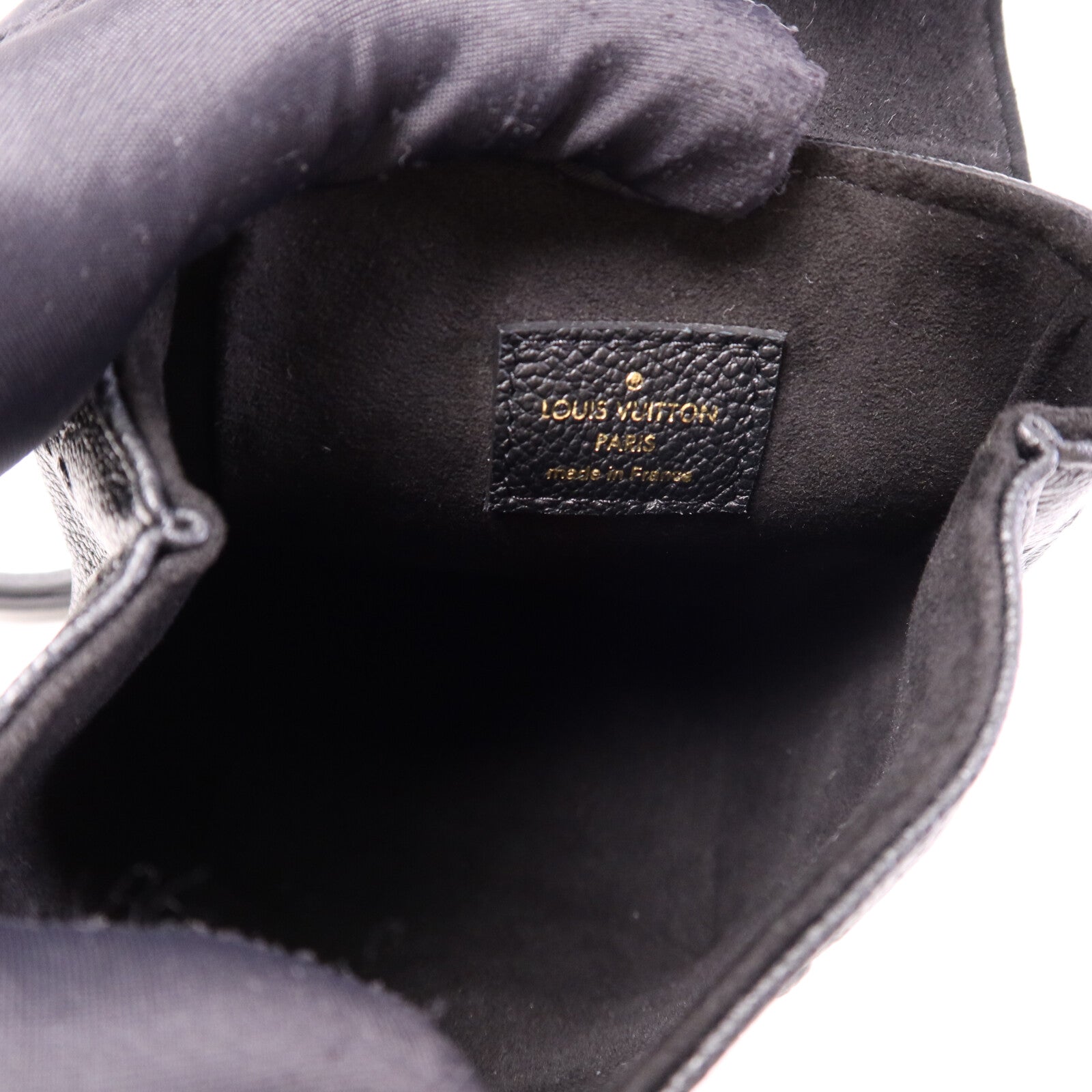 LOUIS VUITTON Monogram Empreinte Tiny Backpack金扣背包
