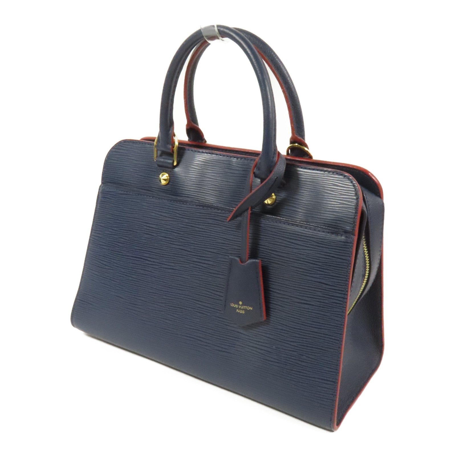 LOUIS VUITTON Epi Veneau MM金扣手挽肩背兩用袋