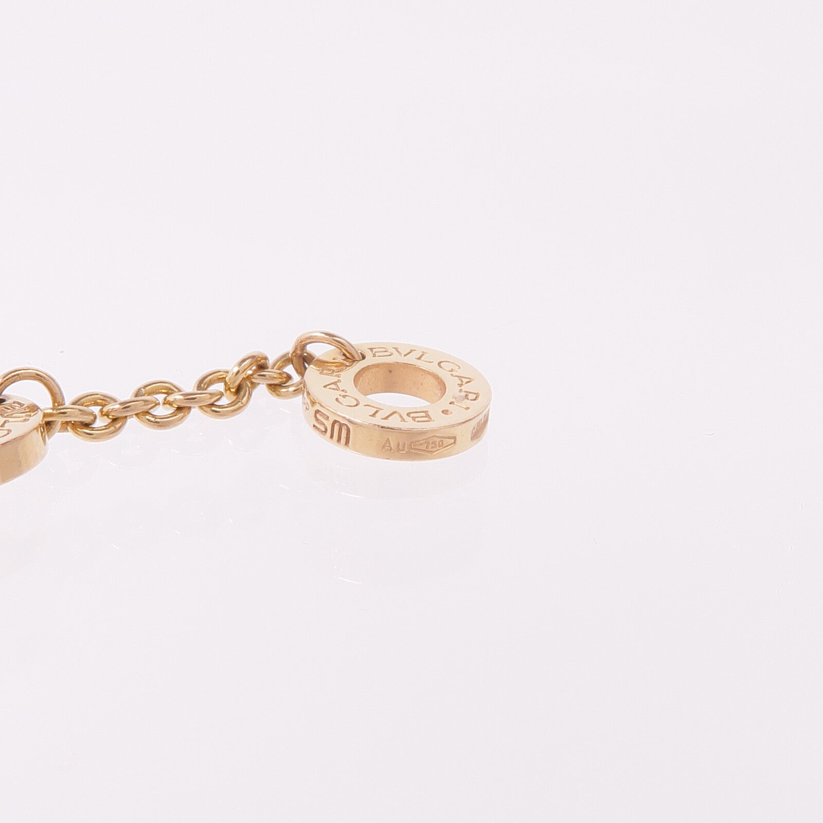 BVLGARI 18K玫瑰金B-zero1 Bracelet陶瓷手鏈