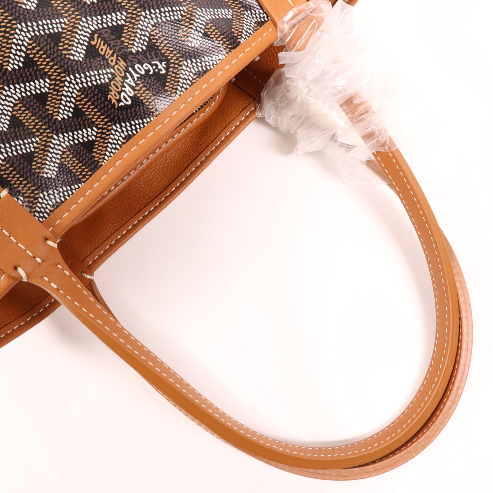 GOYARD 塗層帆布Anjou Mini Bag銀扣手挽袋