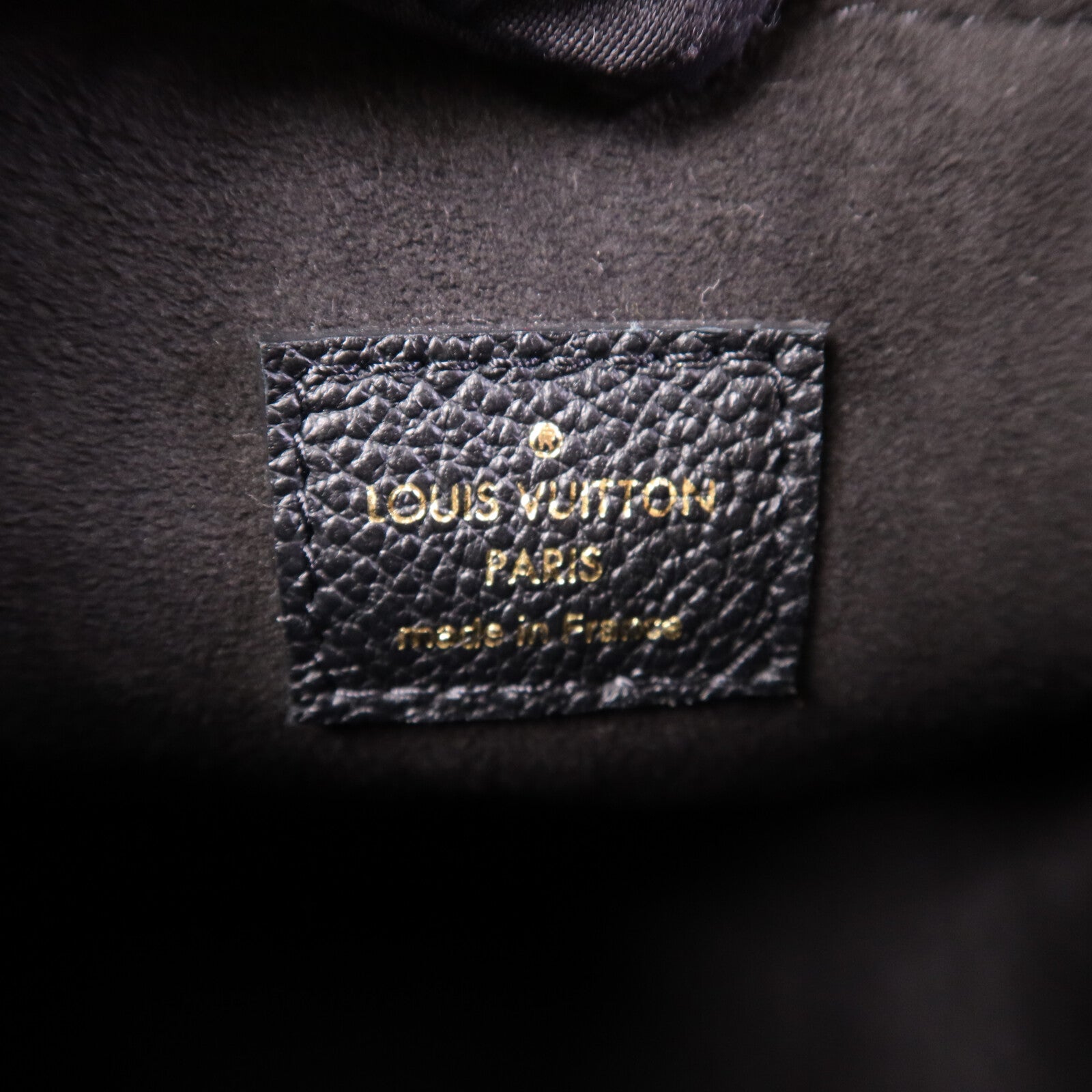 LOUIS VUITTON Monogram Empreinte Tiny Backpack金扣背包